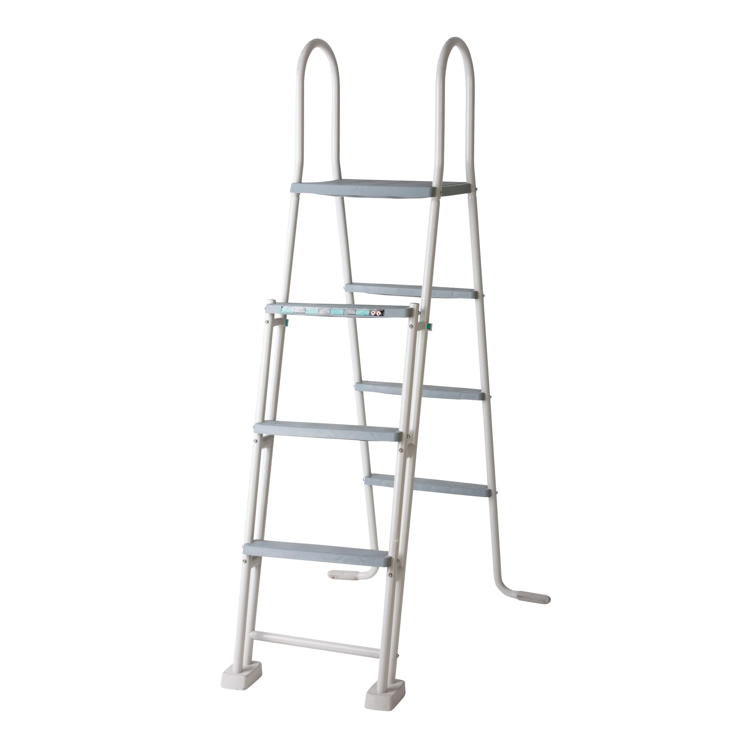 Piscina fuori terra rigida GRE Granada grigio L int 7.3 x 3.75 m 7