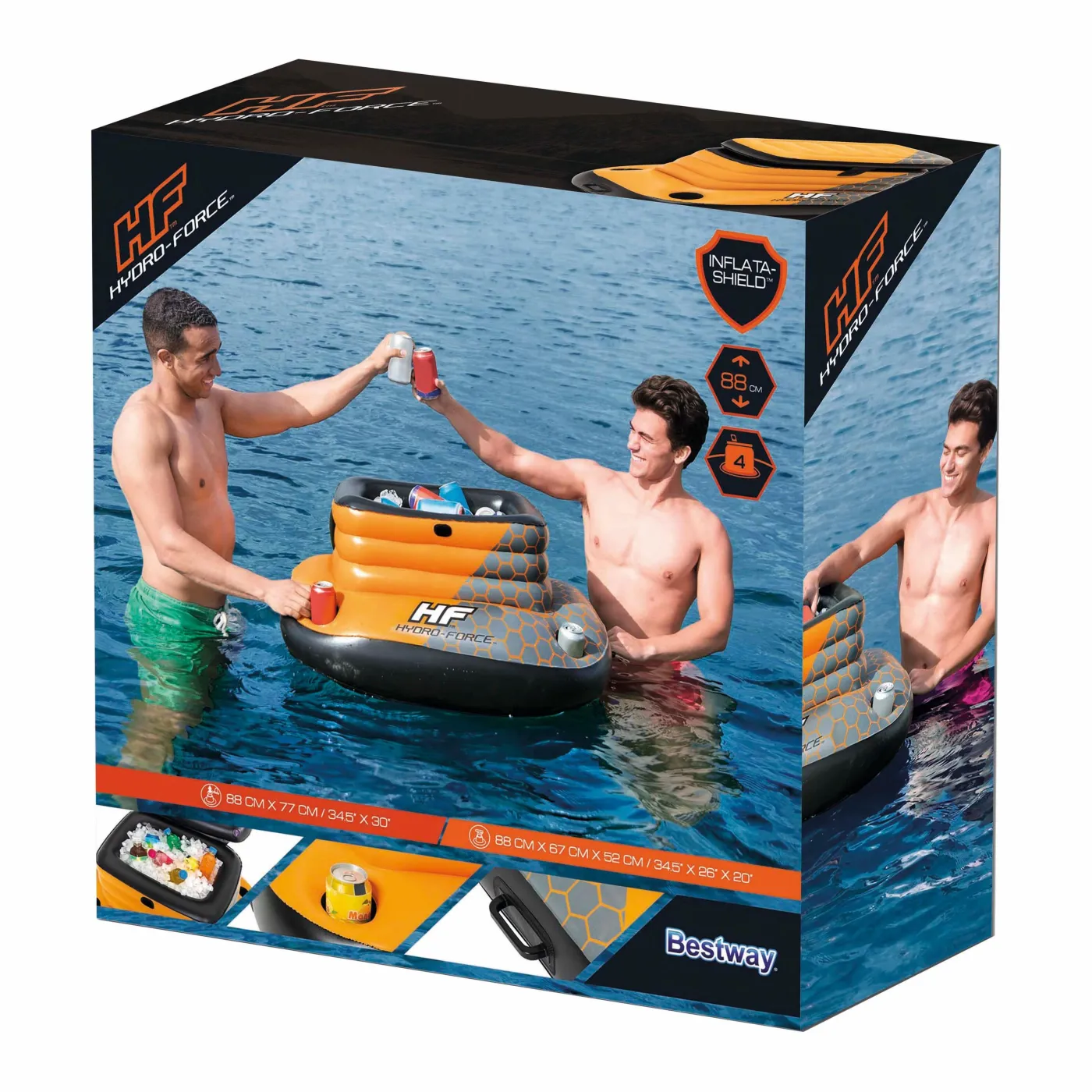 Minibar galleggiante BESTWAY borsa frigo glacial sport 7