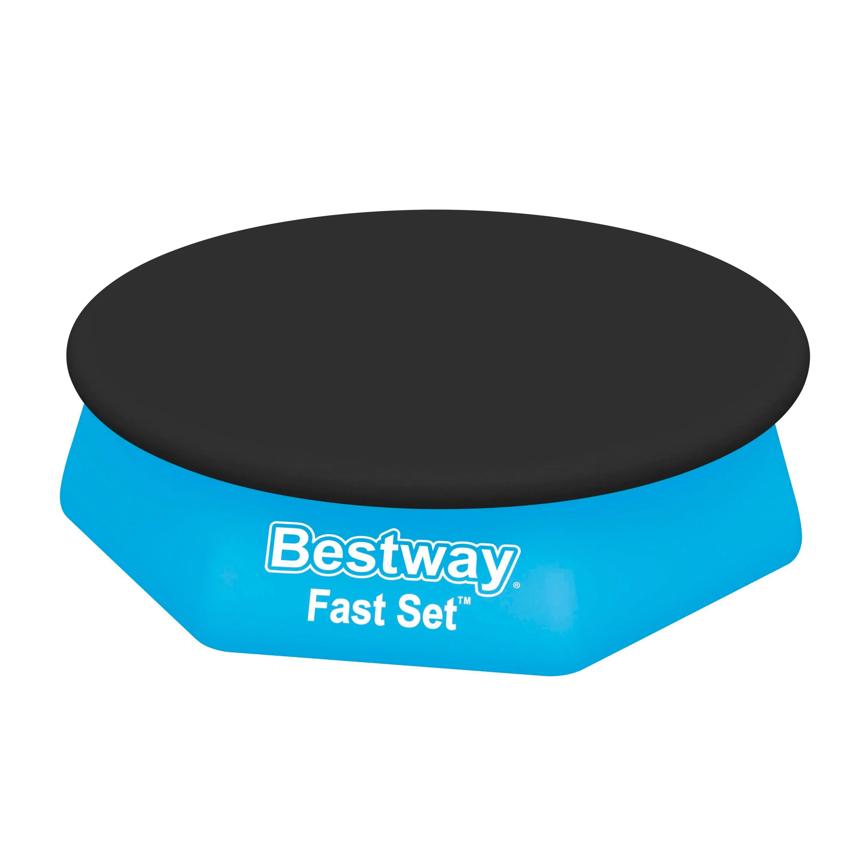 Copertura per piscina tondo BESTWAY COPRIPISCINA FAST SET in pvc nero Ø 244 cm 6