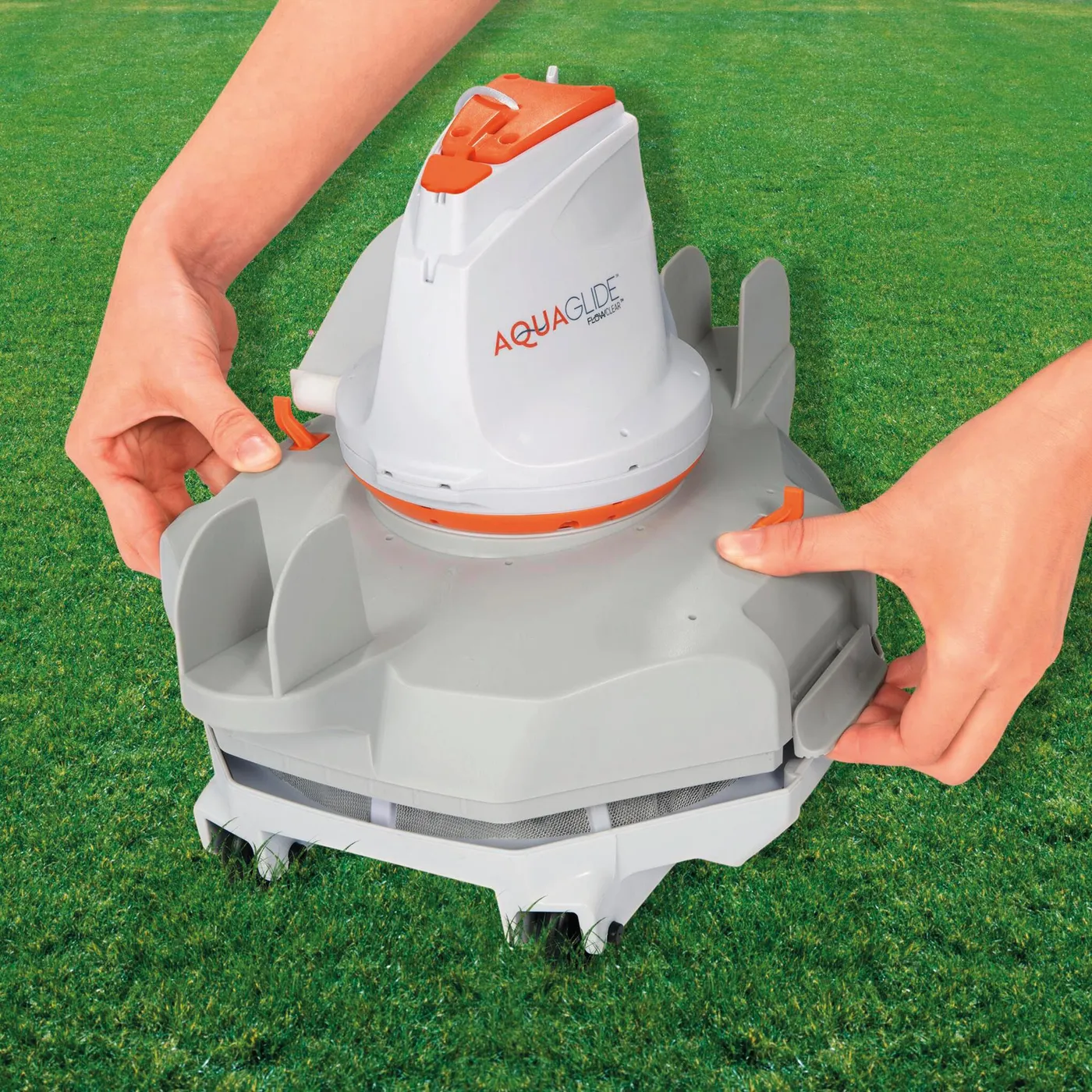 Pulitore a batteria per piscina BESTWAY Flowclear Aquaglide 2.2 m³/h 2