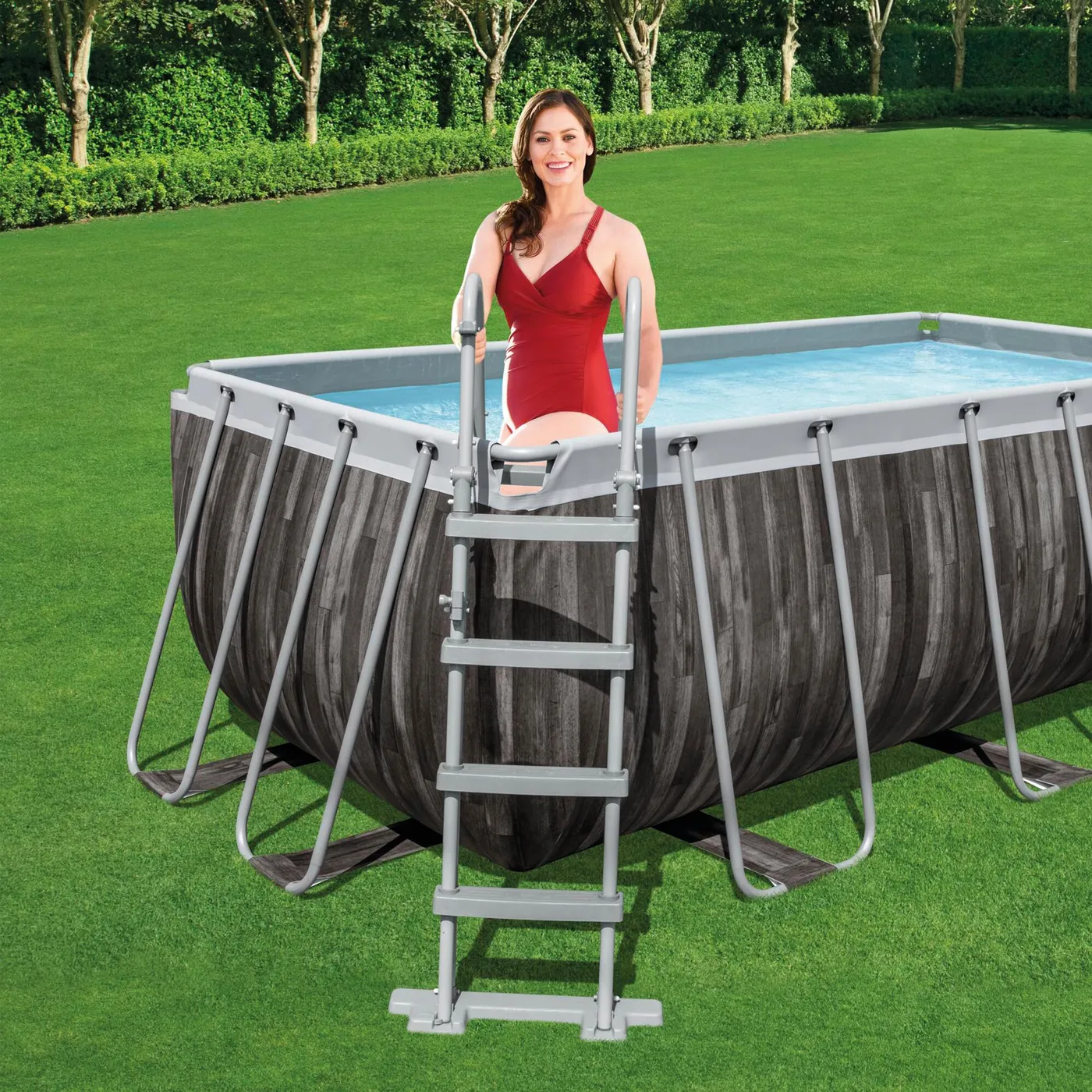 Piscina fuori terra tubolare BESTWAY Power Steel2 L int 4.12 x 2.01 m 6