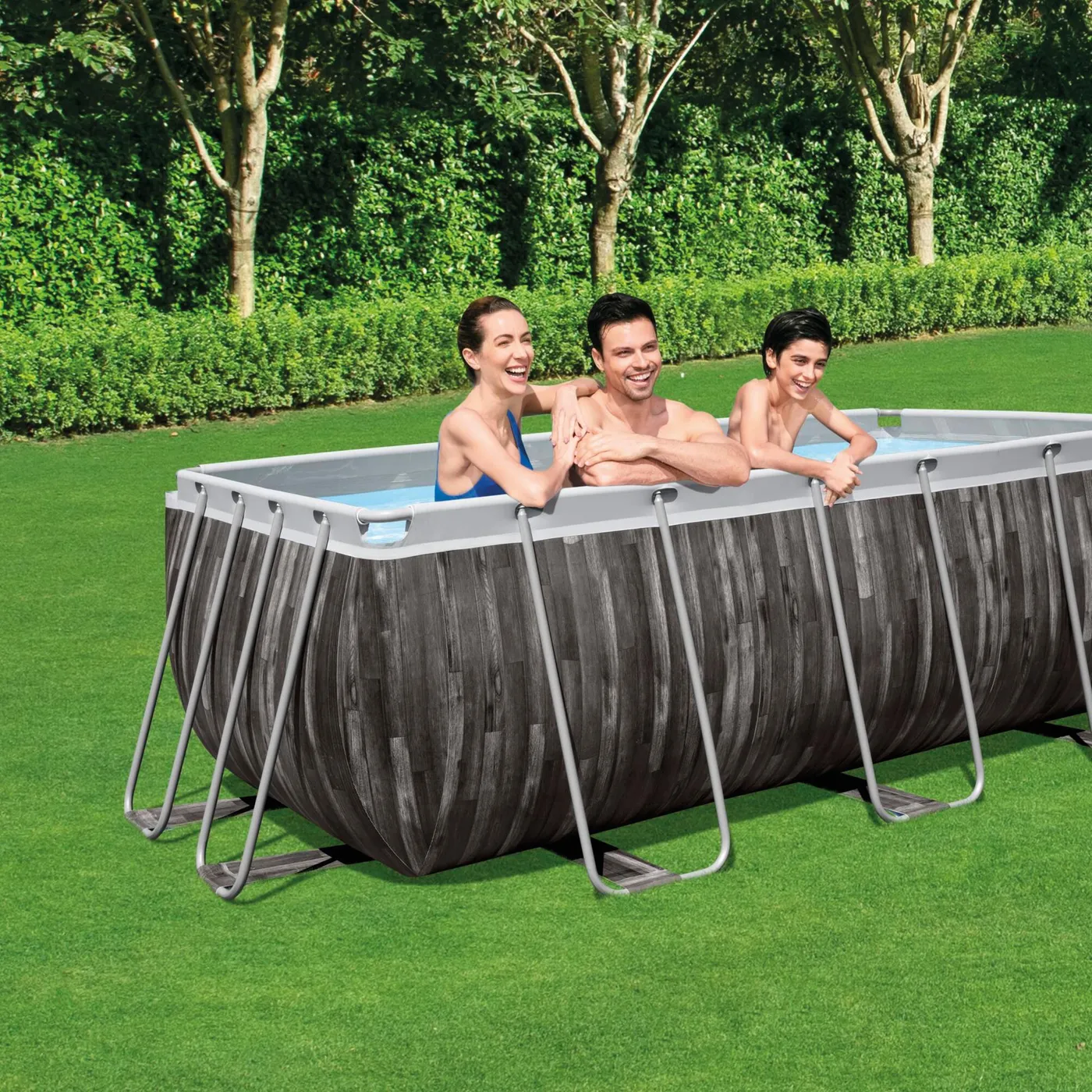 Piscina fuori terra tubolare BESTWAY Power Steel2 L int 4.12 x 2.01 m 5