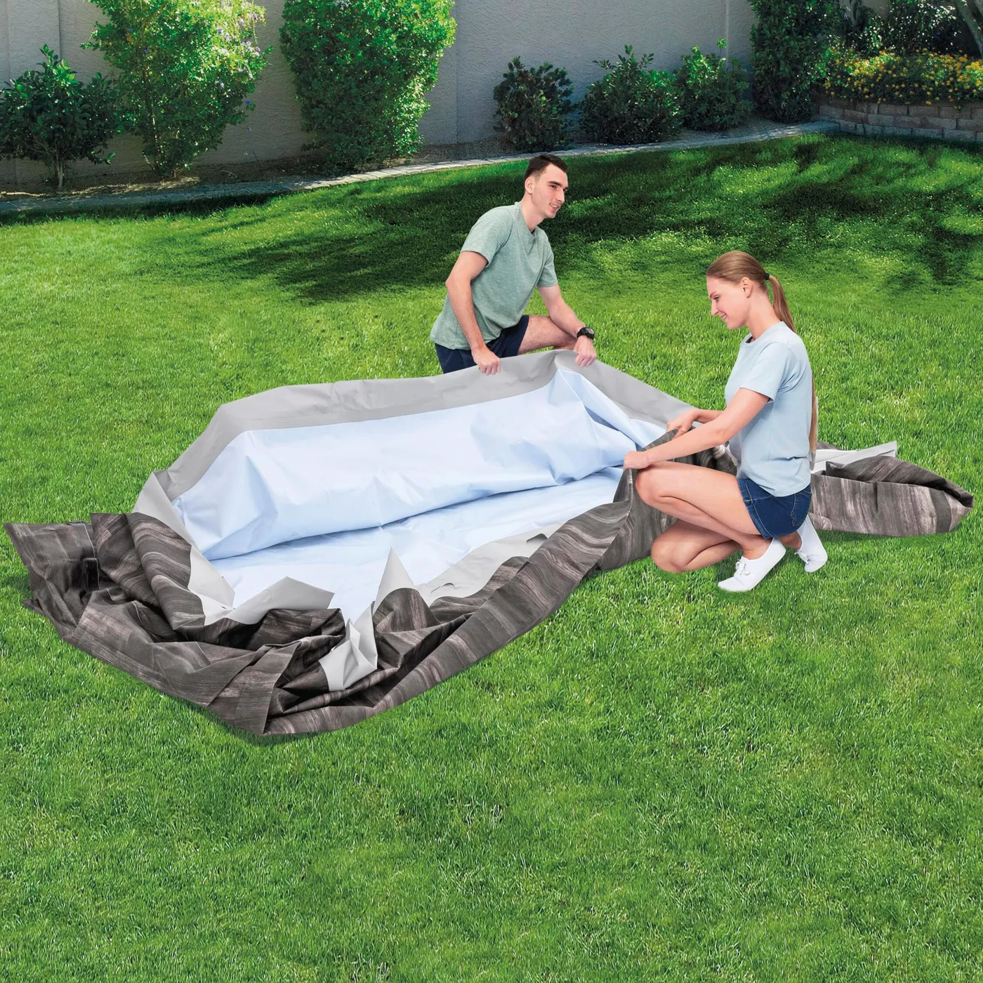 Piscina fuori terra tubolare BESTWAY Power Steel2 L int 4.12 x 2.01 m 4