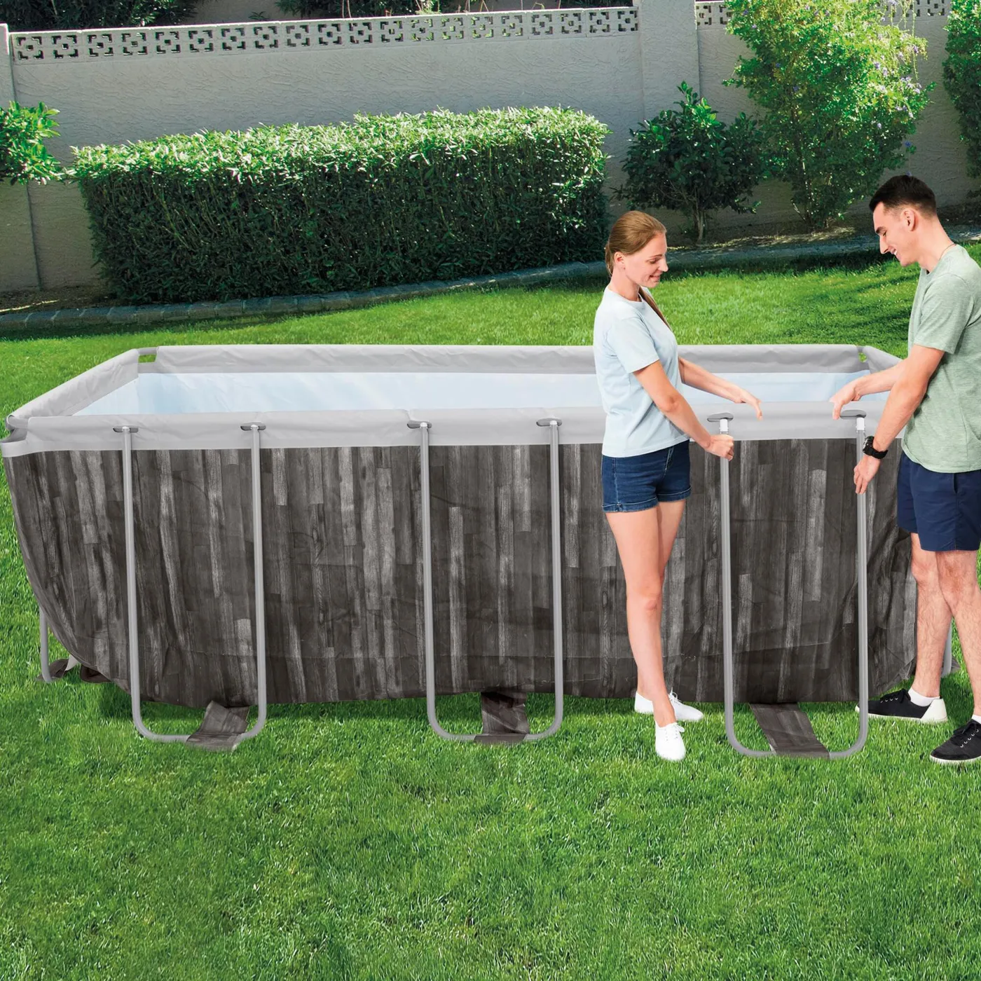 Piscina fuori terra tubolare BESTWAY Power Steel2 L int 4.12 x 2.01 m 3