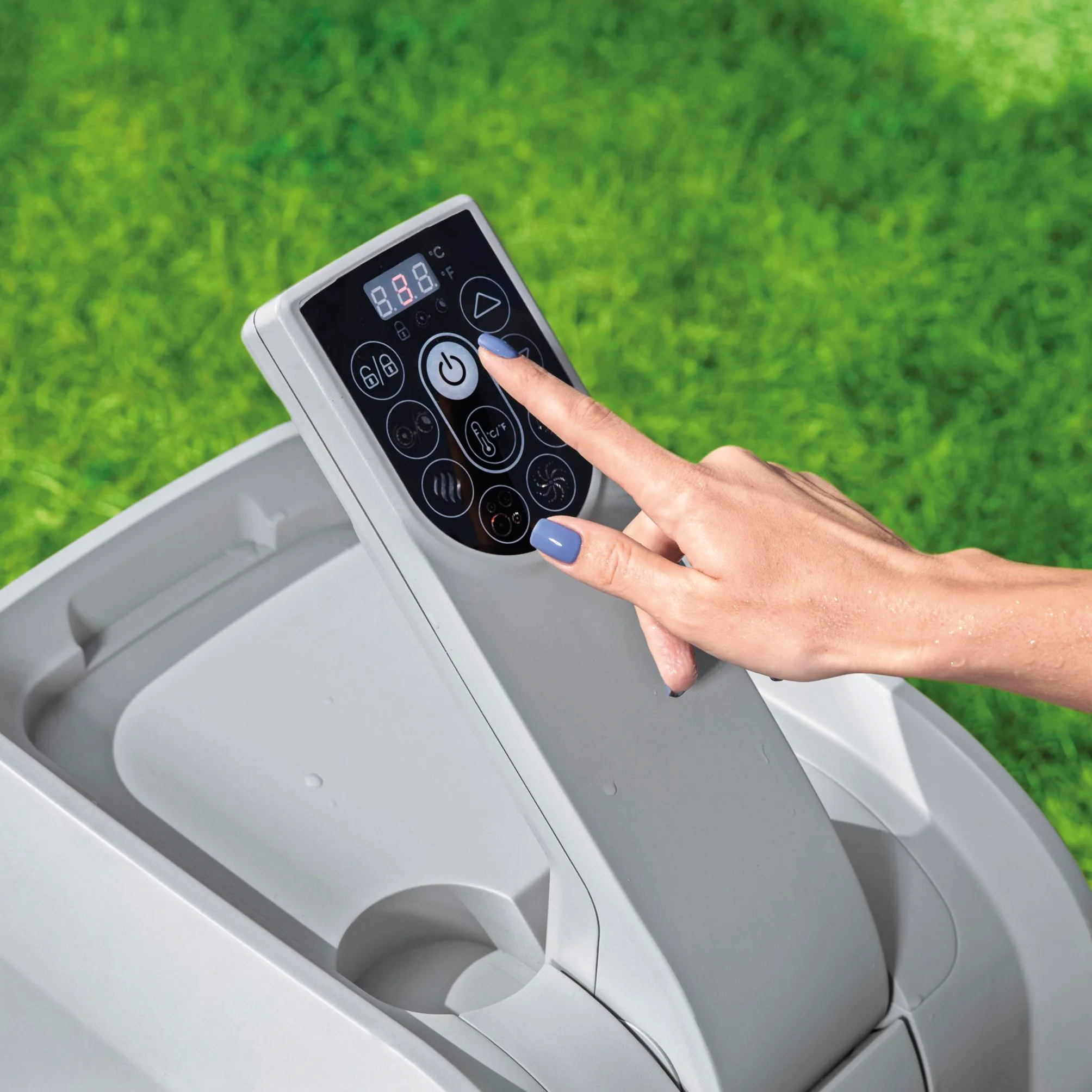 Idromassaggio da esterno gonfiabile BESTWAY LAY-Z-SPA HAWAII HYDROJET PRO L 180 x 180 H 71 cm 4