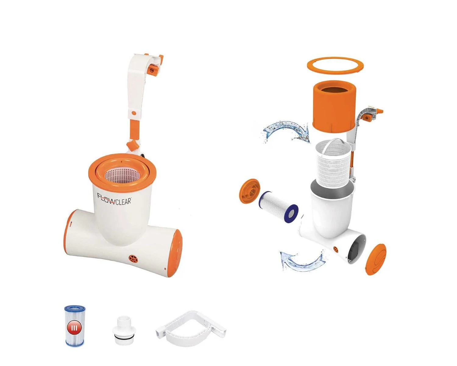 Pompa per piscina BESTWAY Skimatic autoaspirante 3974 l/h 4