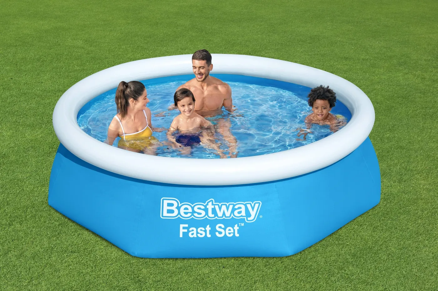 Piscina gonfiabile BESTWAY Fast Set, con pompa Ø 2.44 H 0.61 m
