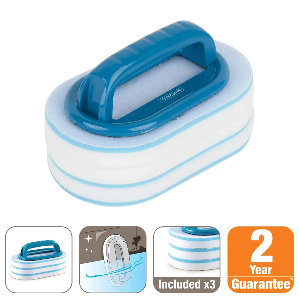Spazzola per piscina NATERIAL 3pz ricambio 4