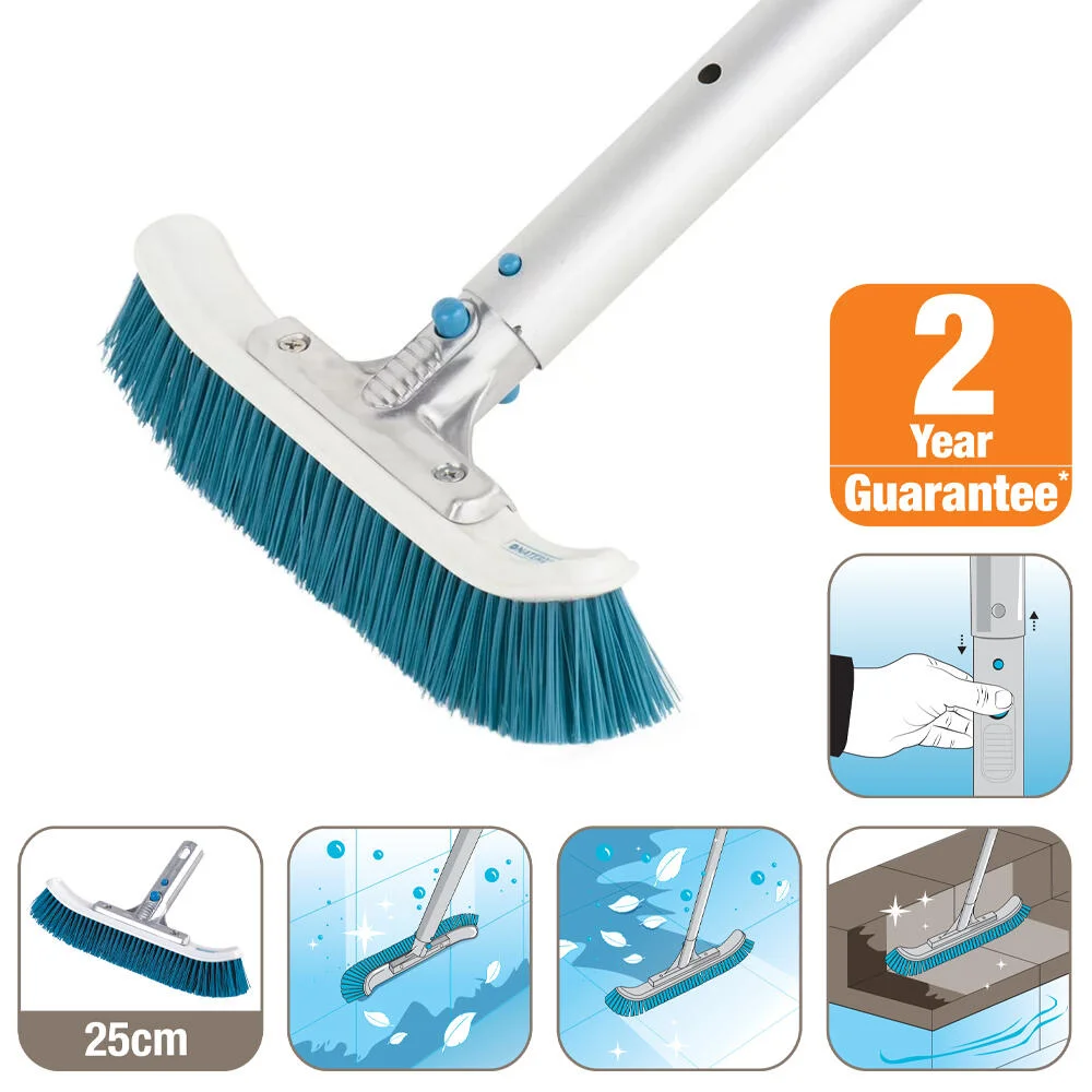 Spazzola per piscina NATERIAL Heavy Duty 8