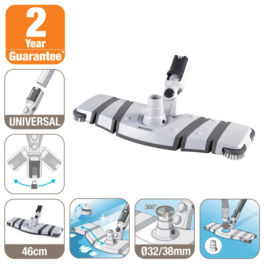 Puliscifondo manuale per piscina Rettangolare NATERIAL flessibile 4