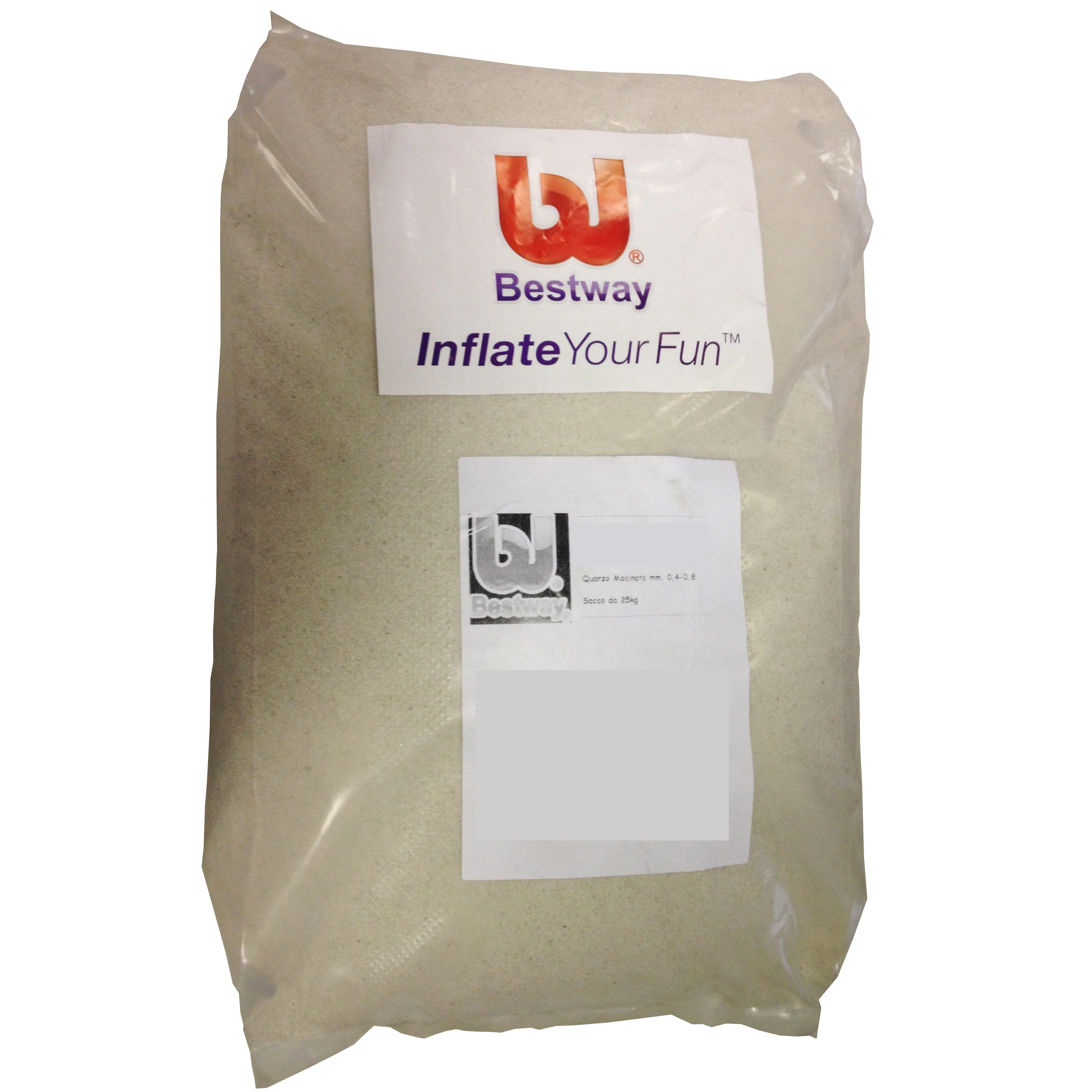 Sabbia di vetro filtrante BESTWAY 25 kg