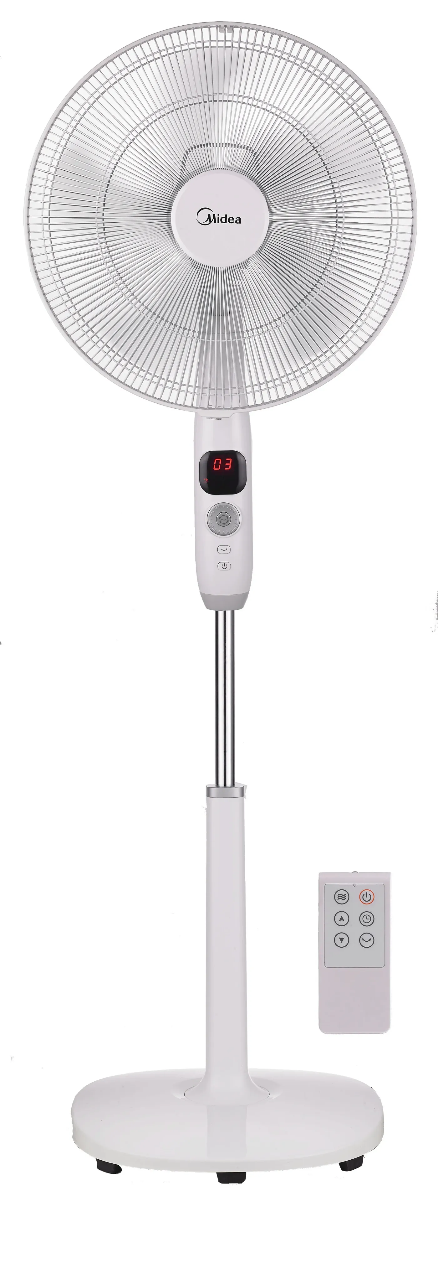 Ventilatore da pavimento EQUATION Silent DC bianco 25 W Ø 40 cm 3