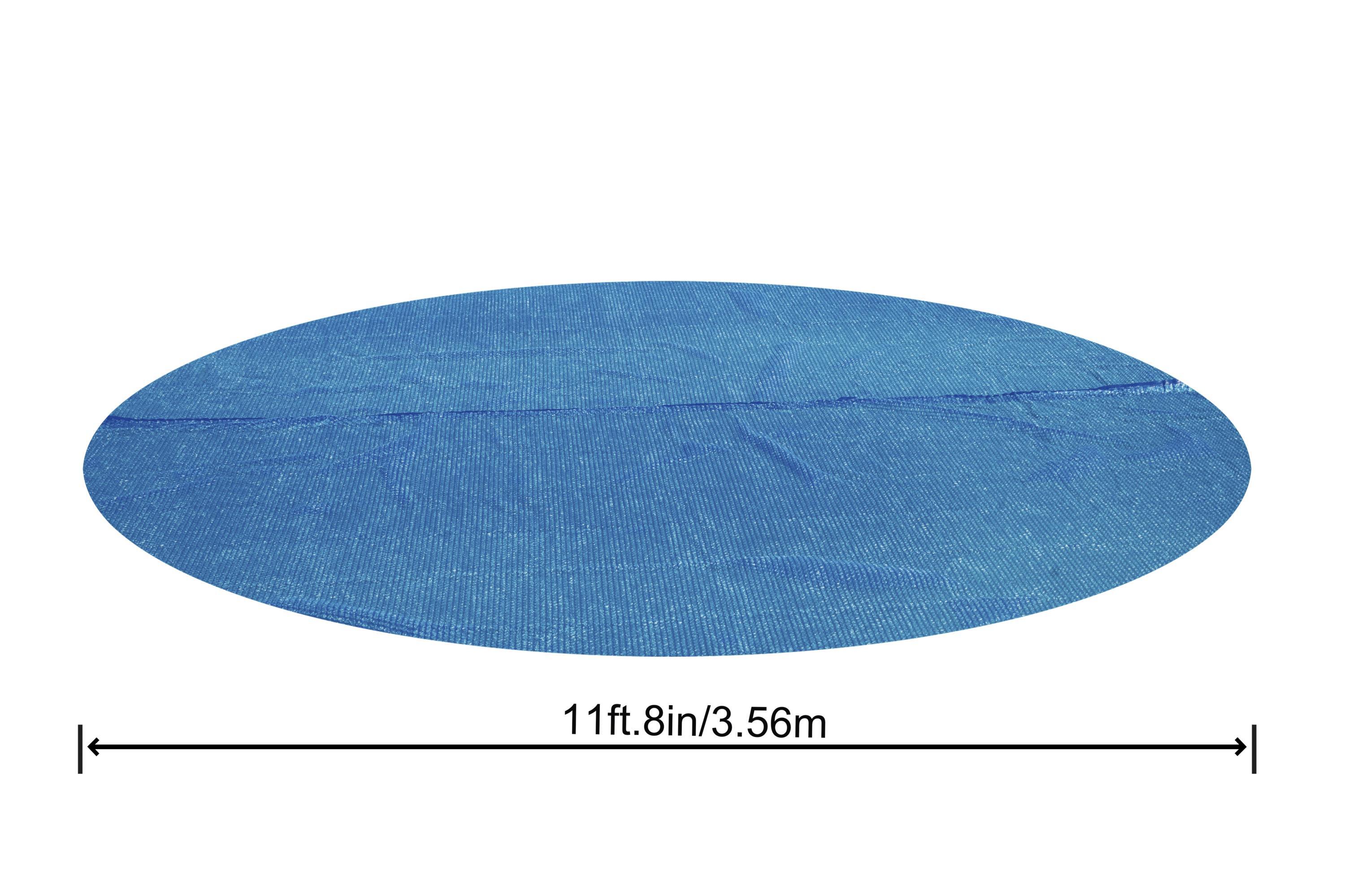 Copertura termica per piscina tondo BESTWAY Telo Termico Fast Set da 3,66 in polietilene blu Ø 366 cm 4