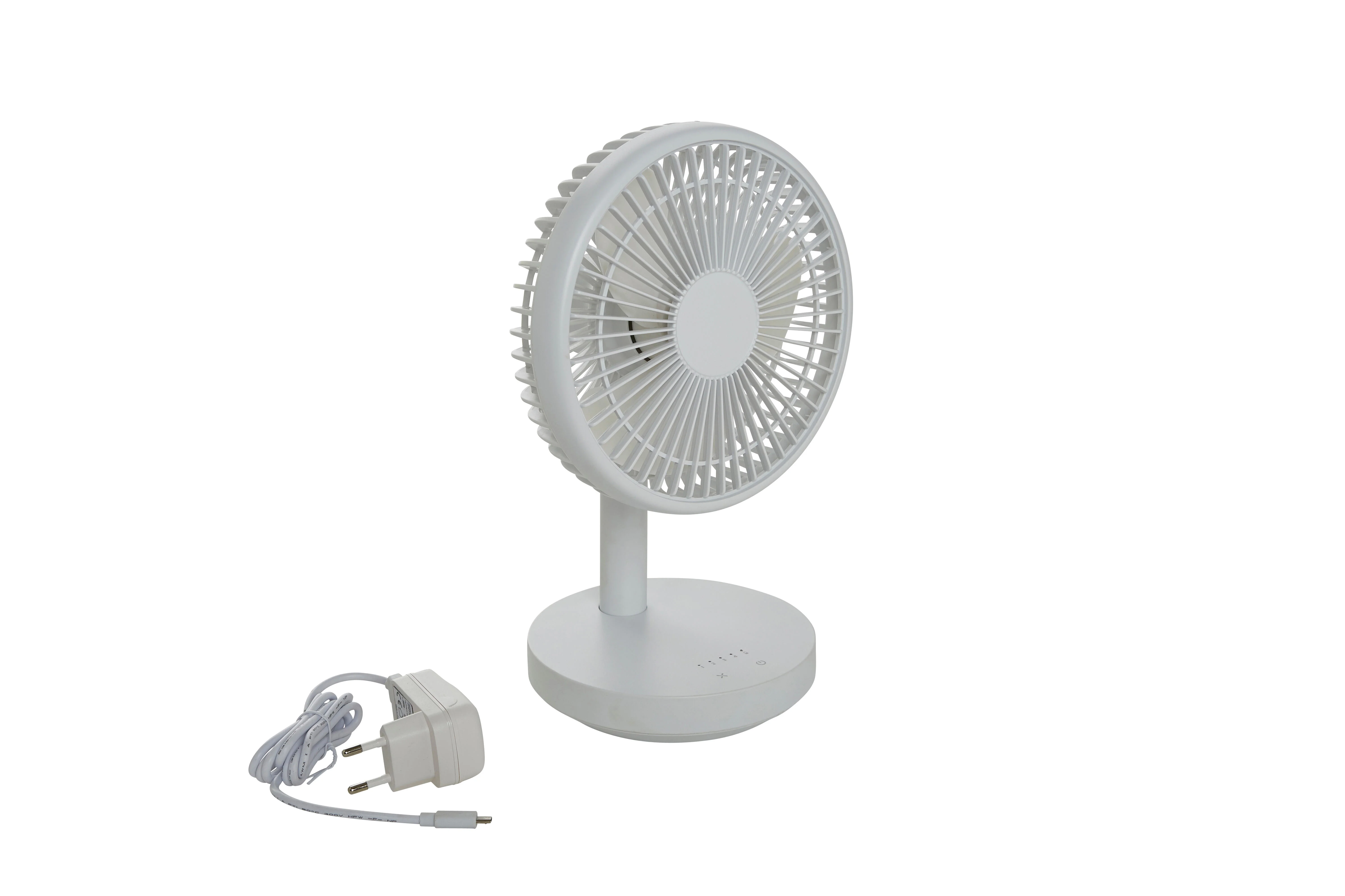 Ventilatore usb EQUATION Loft bianco 6.5 W Ø 17.7 cm 3