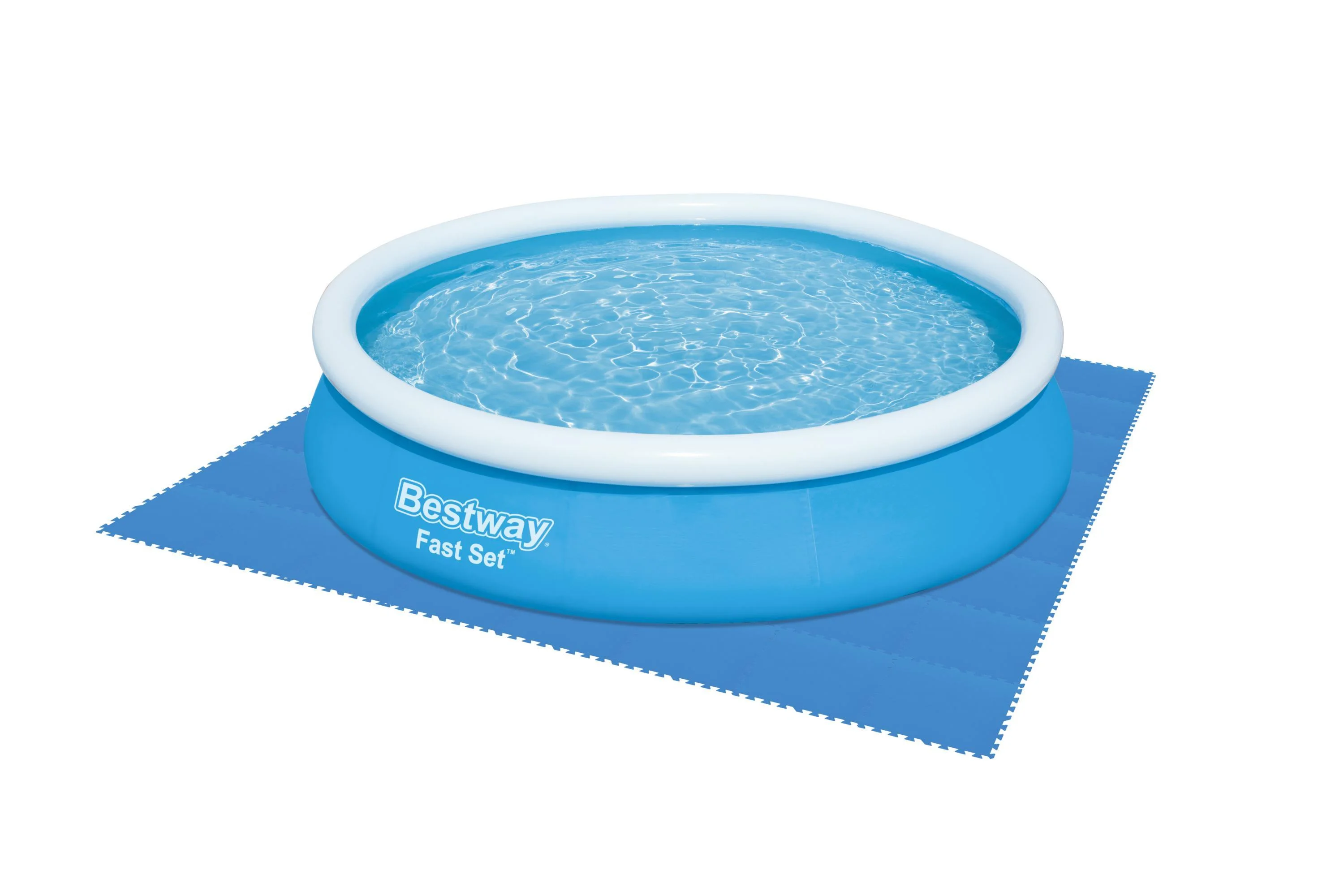 Tappetino per piscina BESTWAY 9 pezzi 50 x 50 cm 7