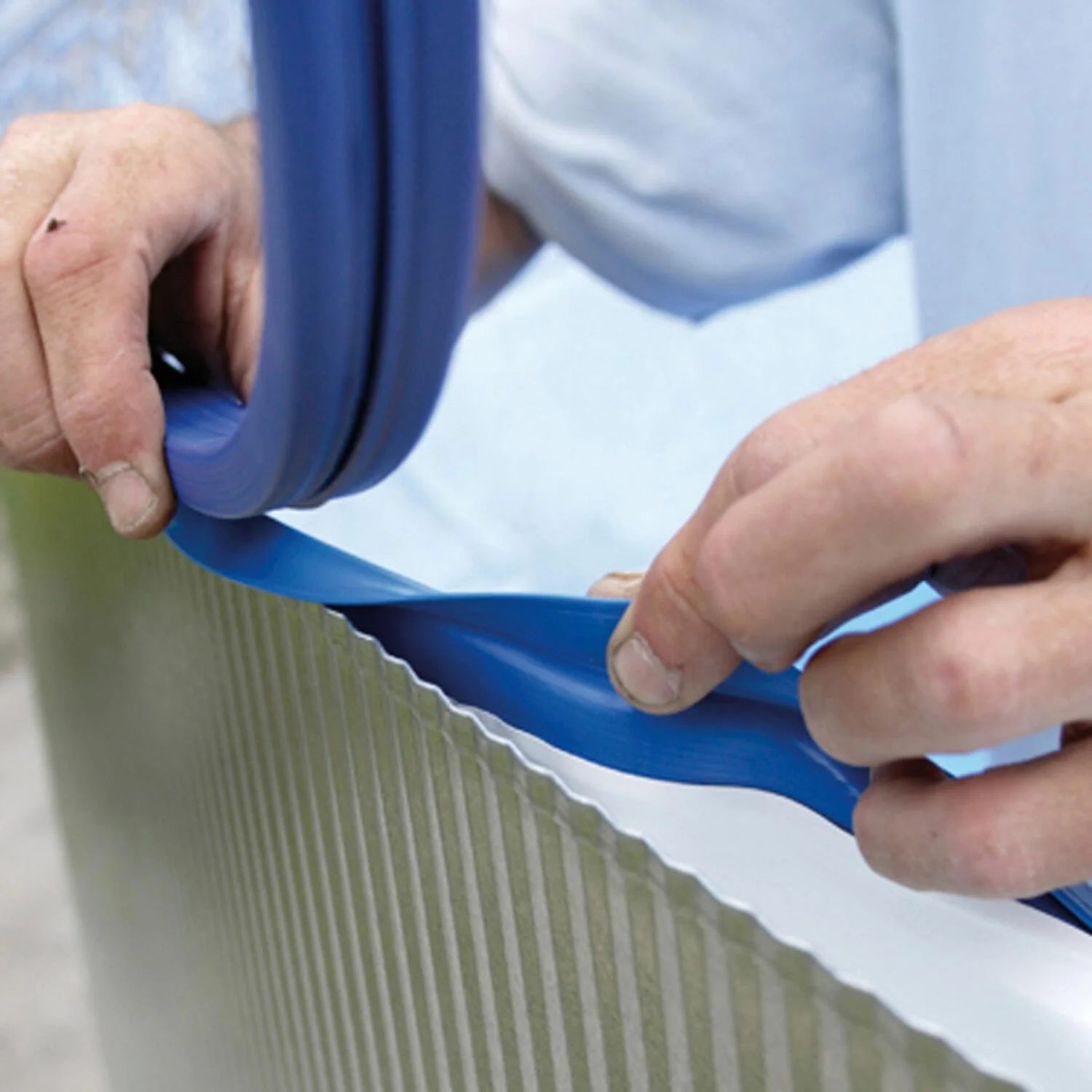 Liner blu GRE 40/100 W 300 cm x L 1.2 m