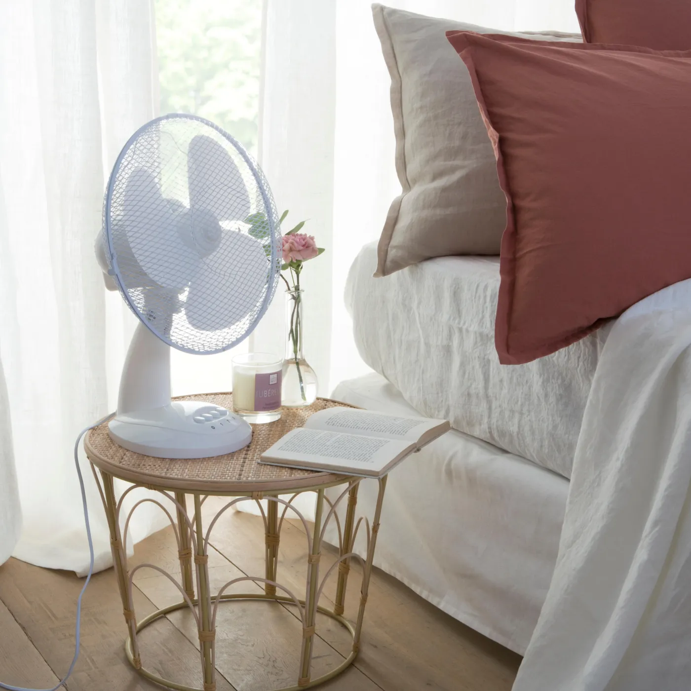 Ventilatore da scrivania EQUATION MOE3 30 cm bianco 40 W Ø 30 cm 2