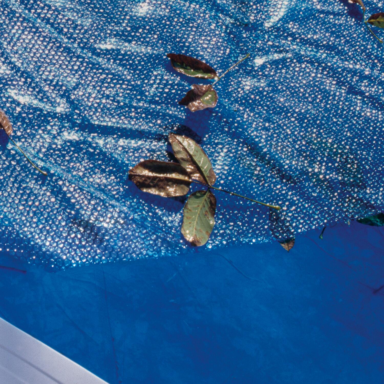 Copertura termica per piscina ovale GRE 773324 in polietilene 615 x 370 cm