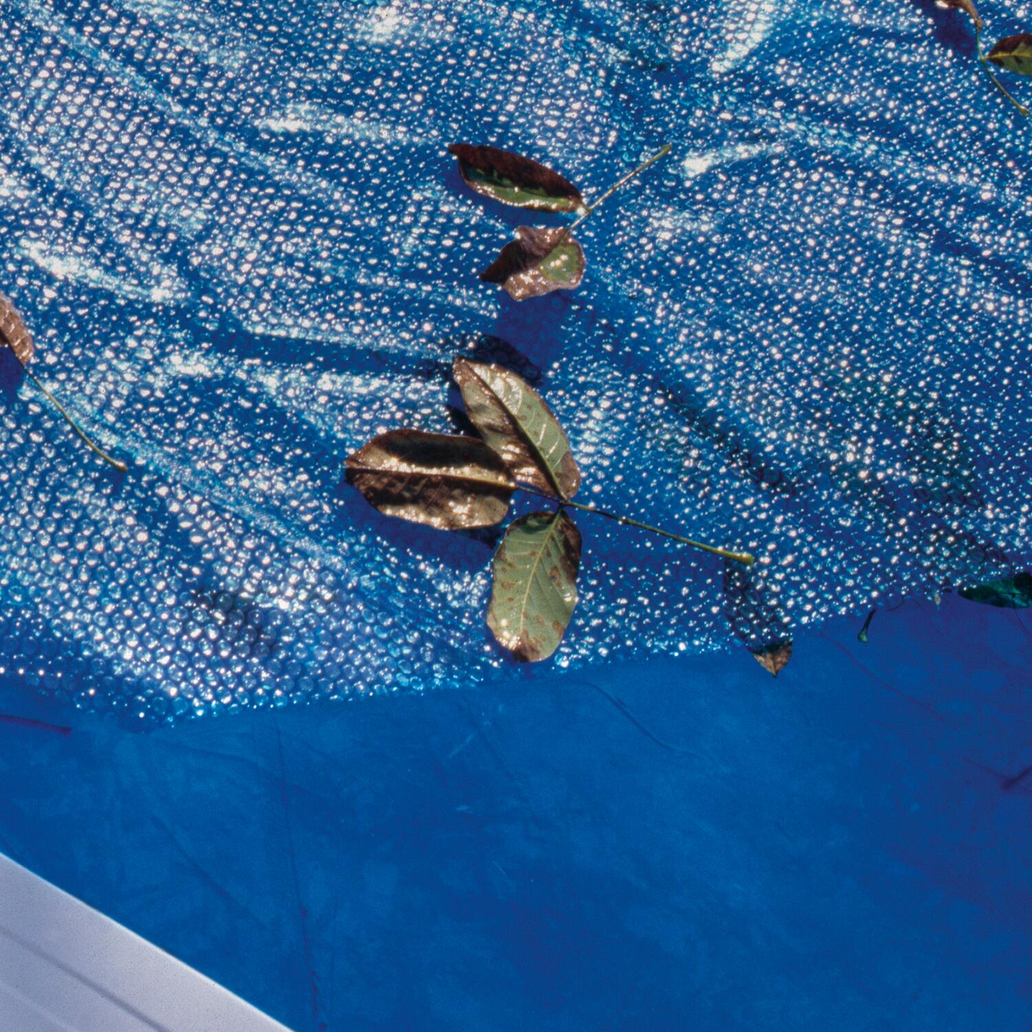 Copertura termica per piscina tondo GRE CPR550 in polietilene blu Ø 550 cm