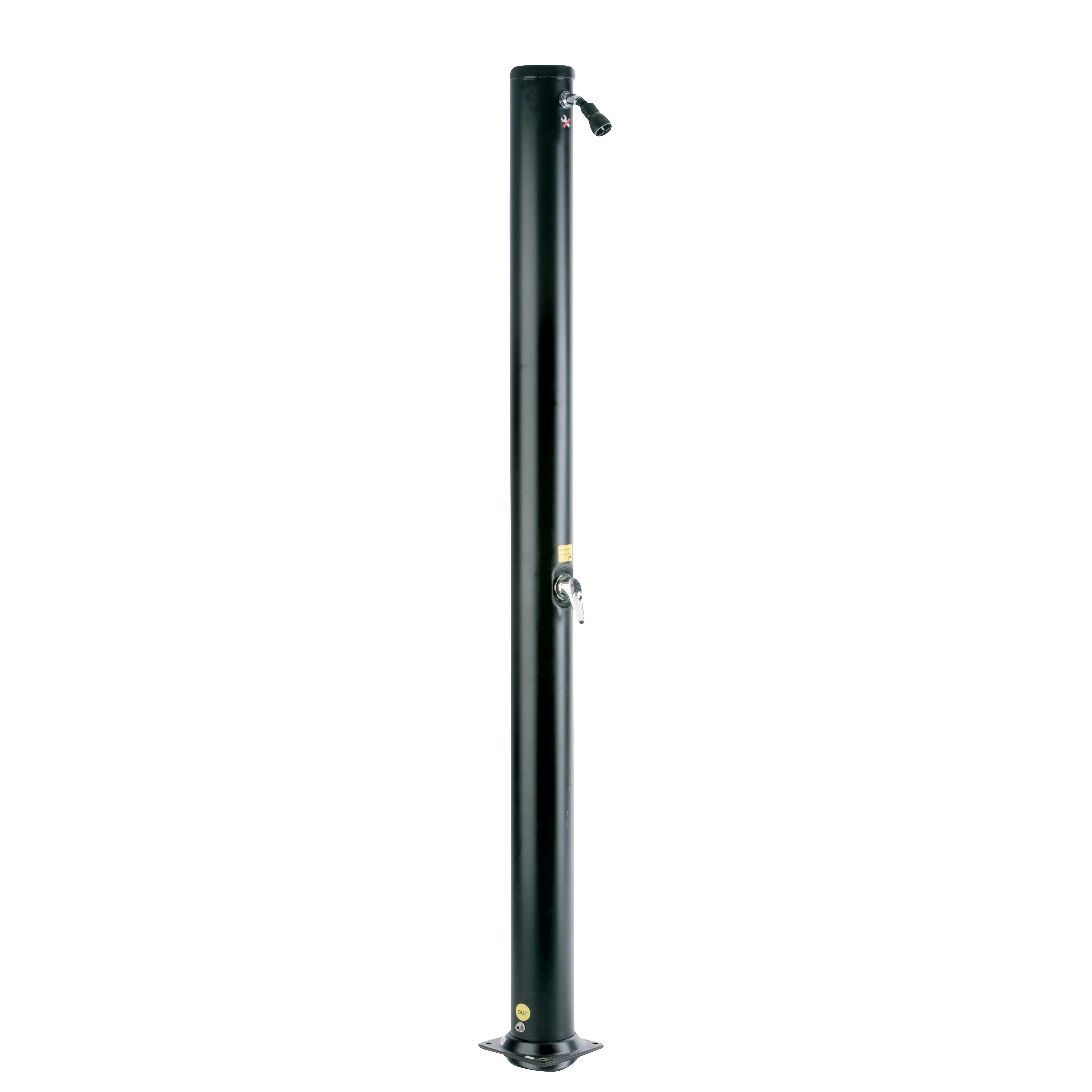 Doccia per piscina solare GRE AR1130 30 L, nero H 210 cm
