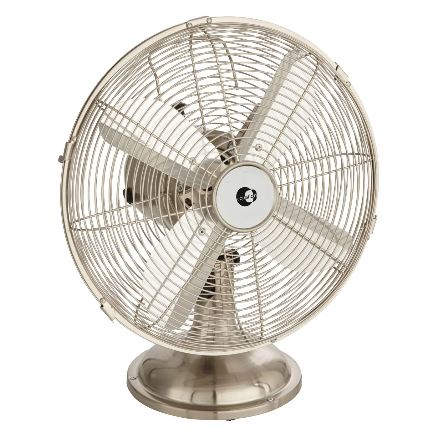 Ventilatore da tavolo EQUATION Mini Cooma cromo 40 W Ø 30 cm 7
