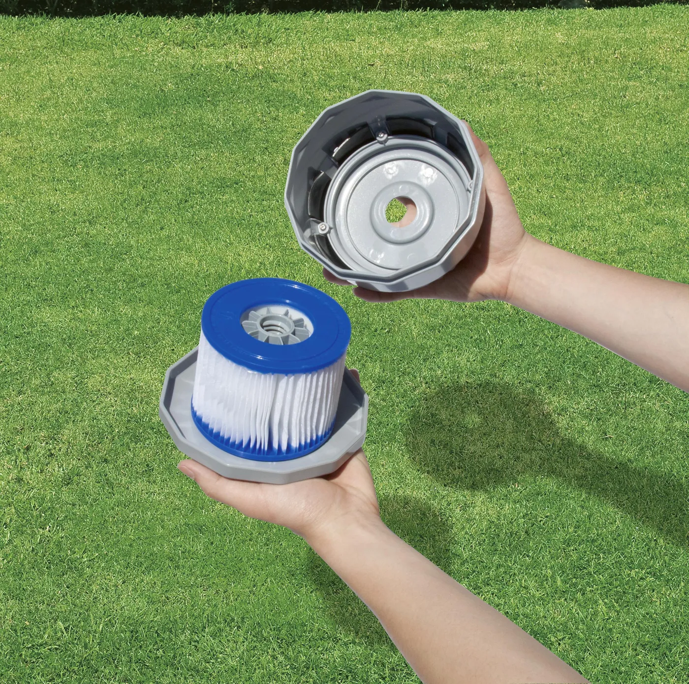 Cartuccia per filtro a cartuccia per pompe da piscina e spa in pvc BESTWAY 2