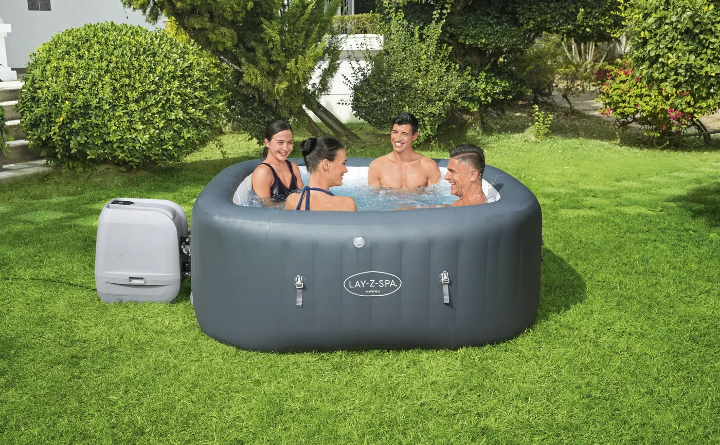 Idromassaggio da esterno gonfiabile BESTWAY LAY-Z-SPA HAWAII HYDROJET PRO L 180 x 180 H 71 cm 2