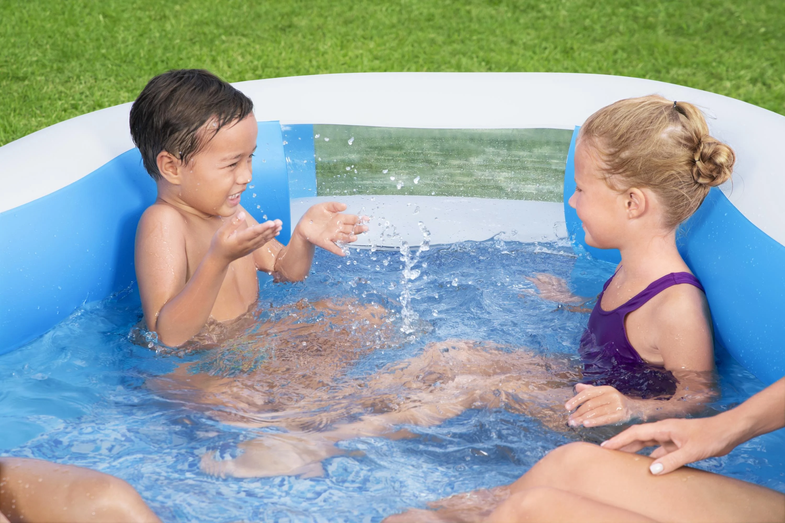 Piscina gonfiabile BESTWAY Splashview L 2.7 x 1.98 H 0.51 m 3