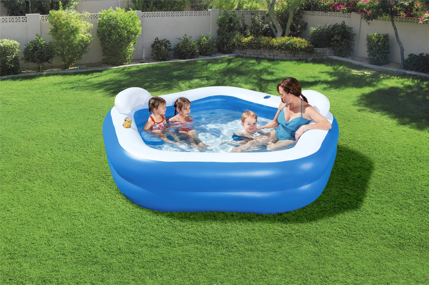 Piscina gonfiabile BESTWAY Family L 2.12 x 2.03 H 0.69 m