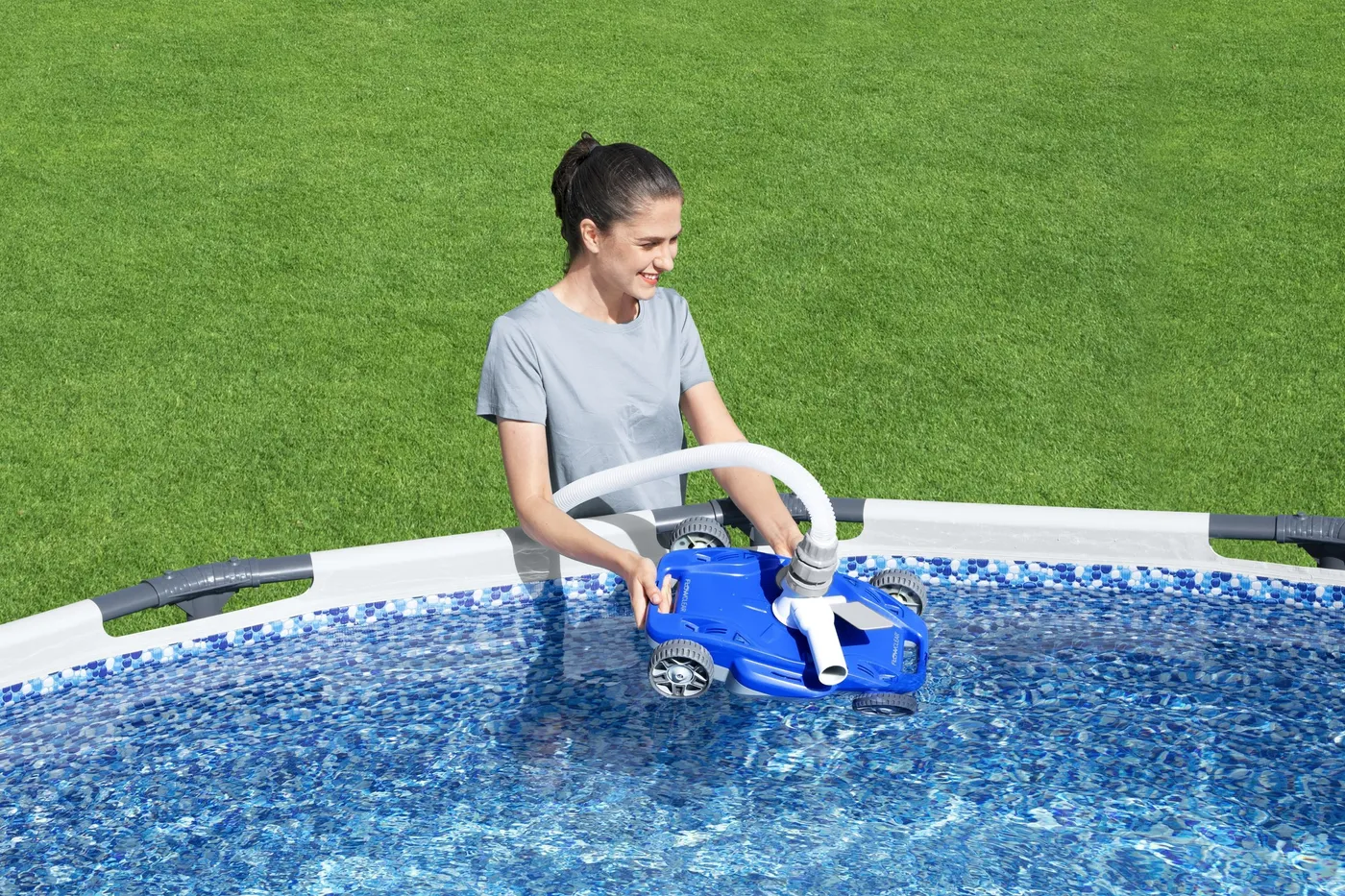 Pulitore per piscine idraulico BESTWAY Flowclear Aquadrift 5
