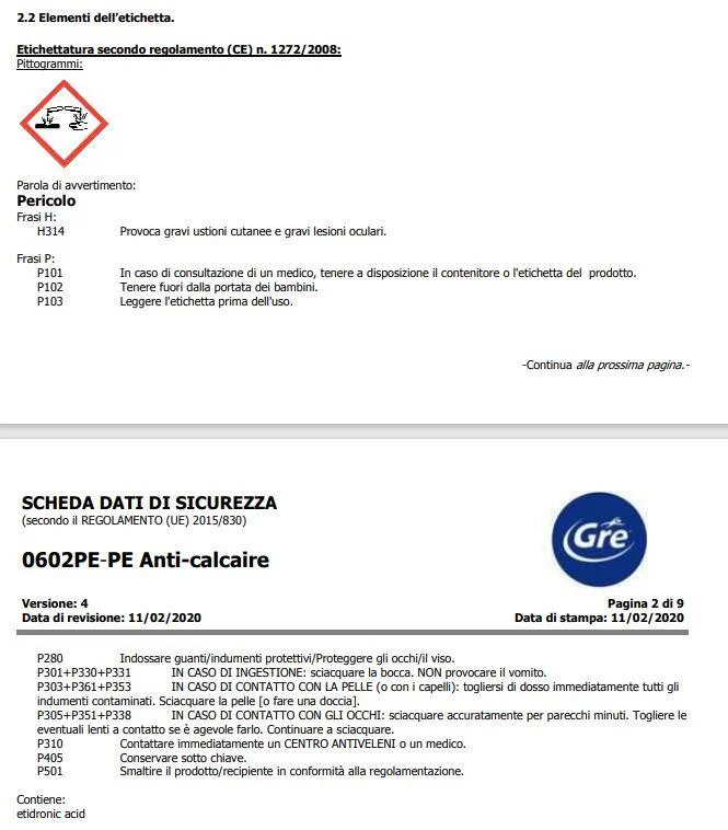 Pulitore strutturale per piscine GRE 5 L 3