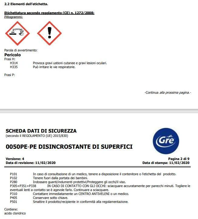 Pulitore strutturale per piscine 1 L 3