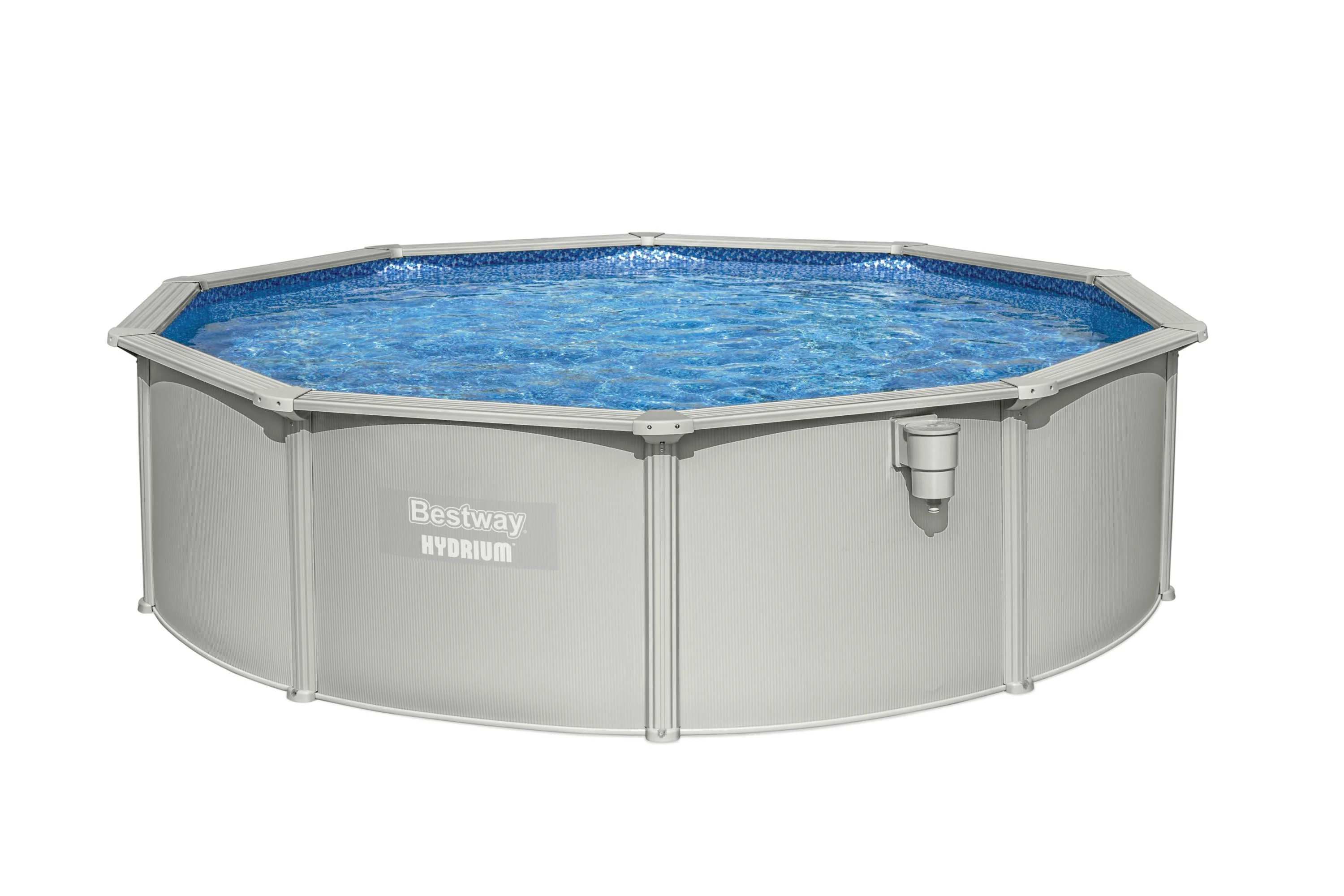 Piscina fuori terra rigida BESTWAY Hydrium Set grigio H 1.2 x D 4.8 m 6