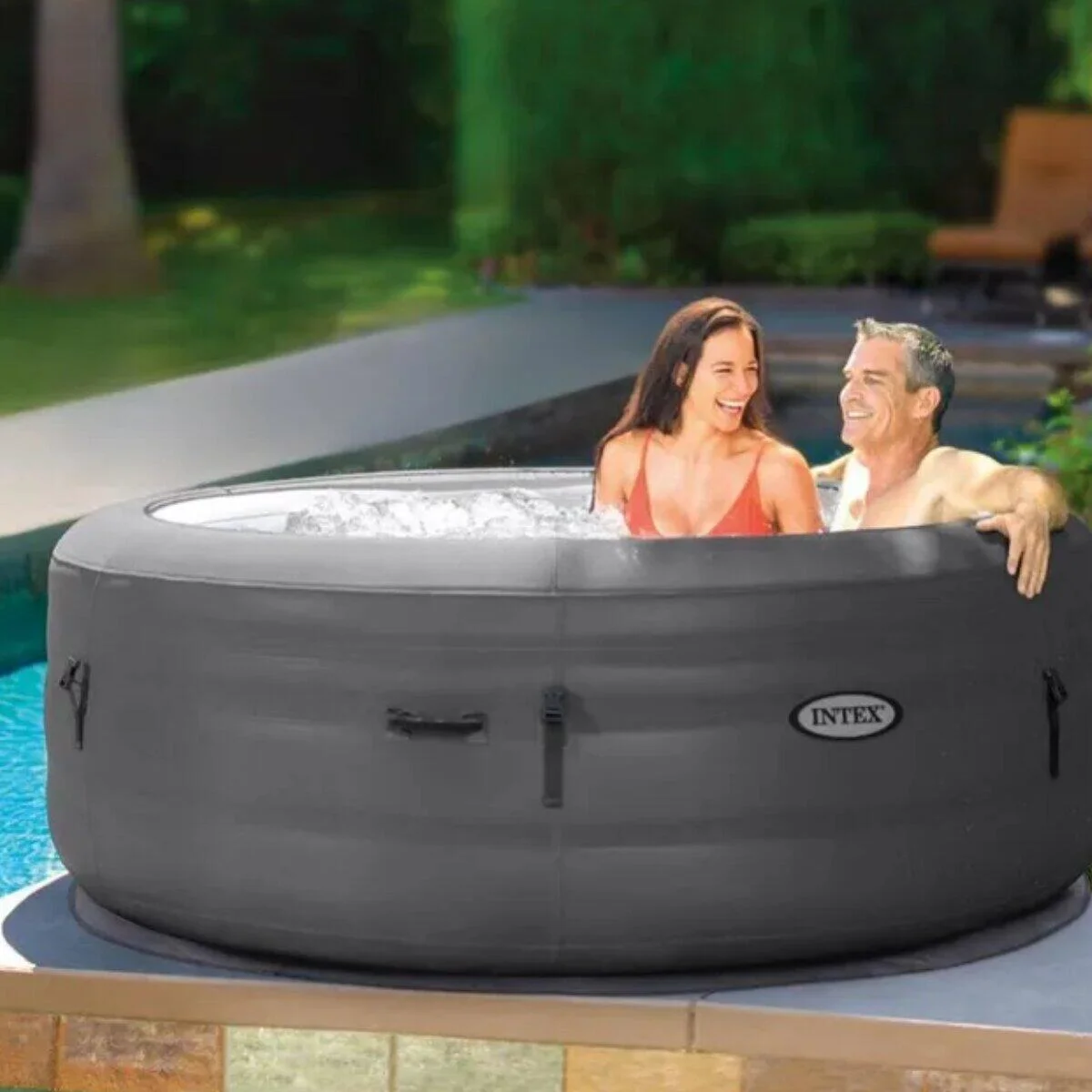 Idromassaggio da esterno gonfiabile INTEX Simple Spa Ø 196 H 66 cm 2