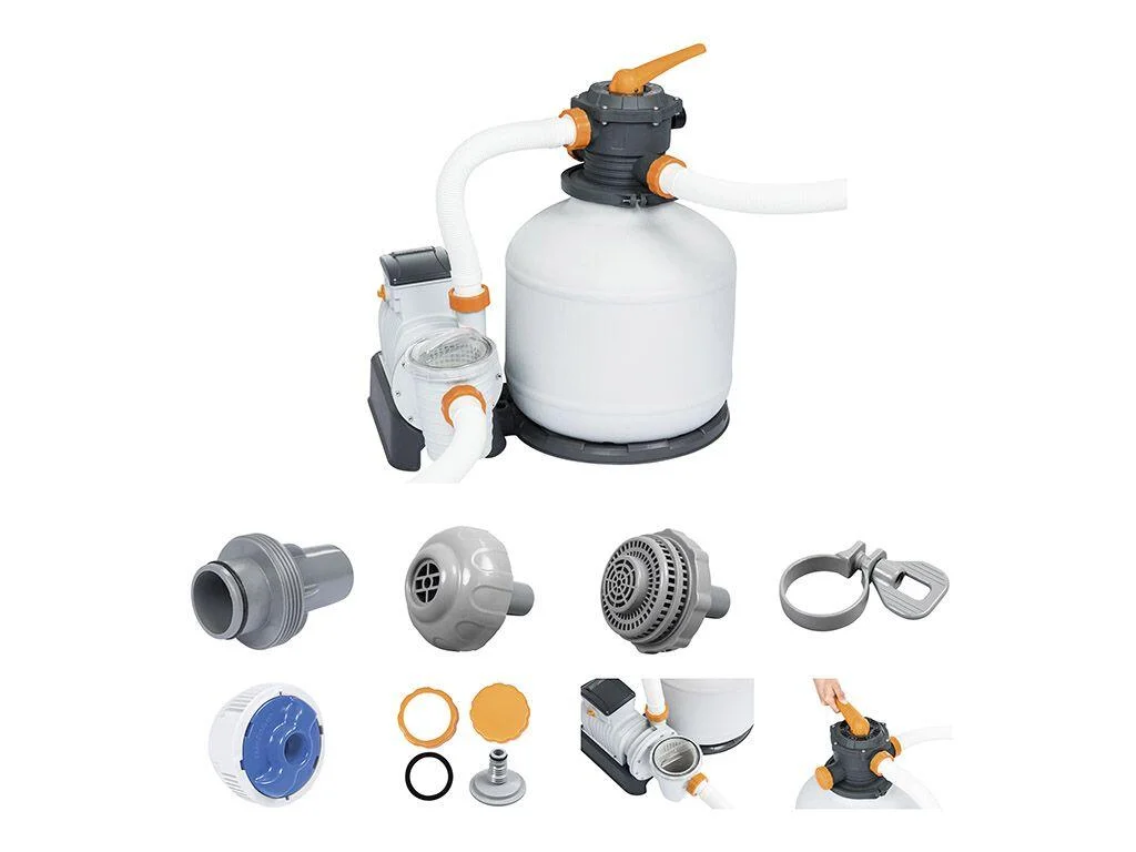 Filtro a sabbia per piscina BESTWAY 0.68 cv Flowclear 11.355 LT/H 3