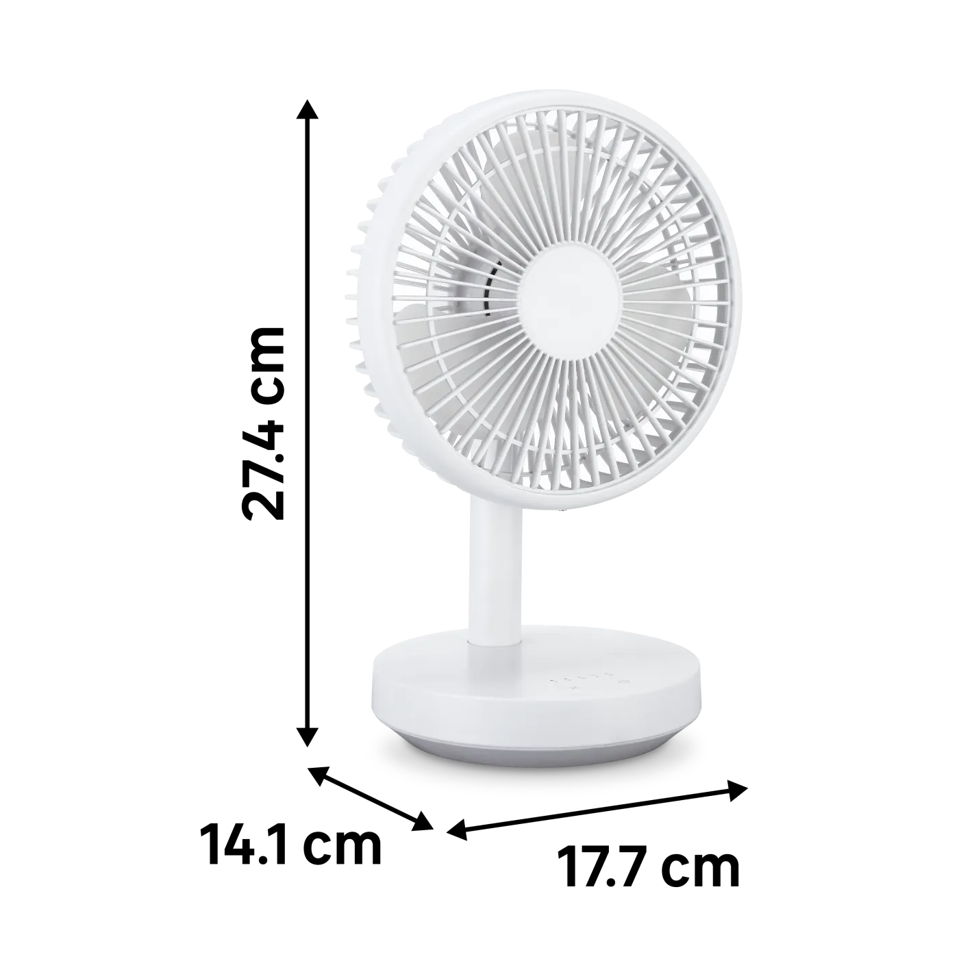 Ventilatore usb EQUATION Loft bianco 6.5 W Ø 17.7 cm 8