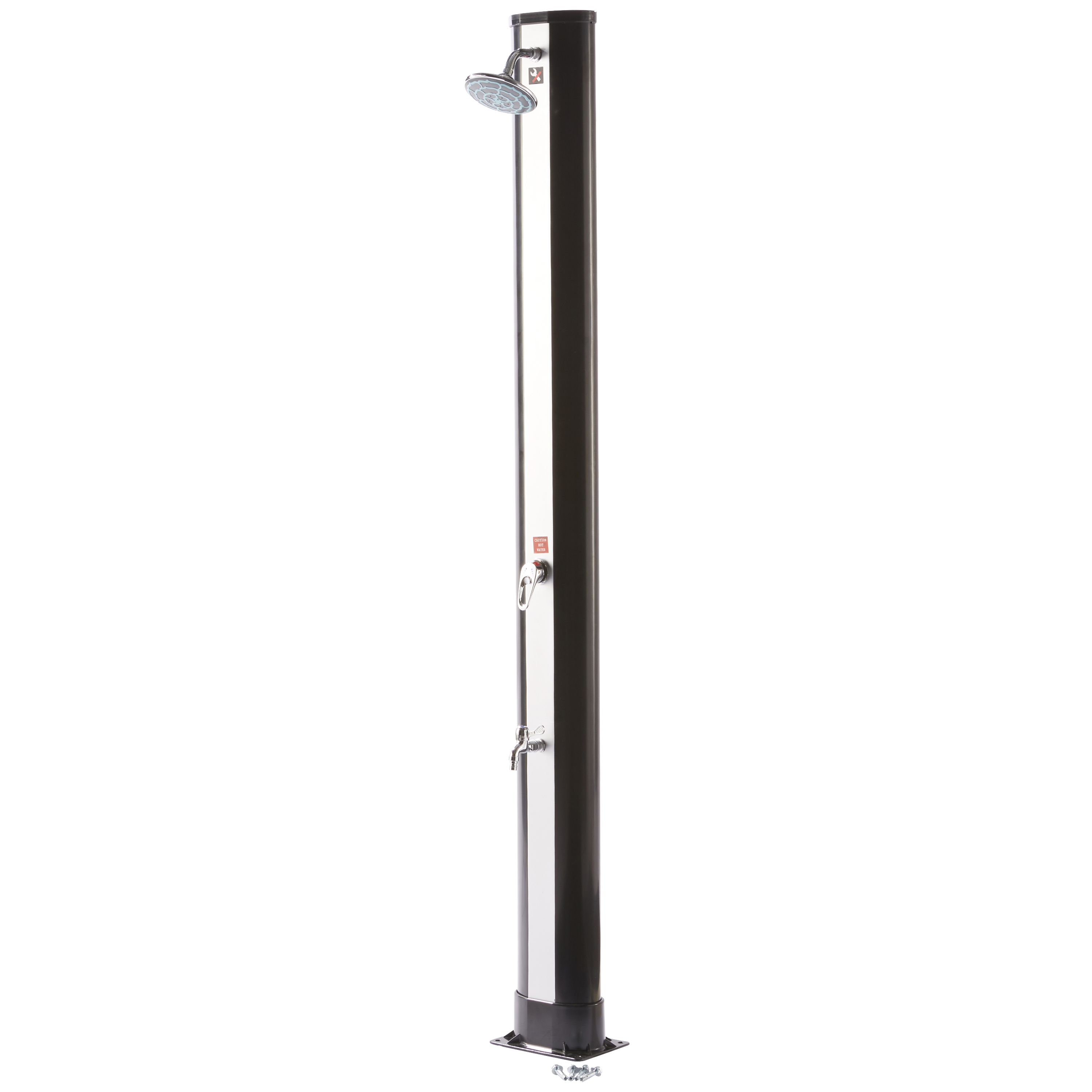 Doccia per piscina solare NATERIAL 35 L, nero H 233 cm