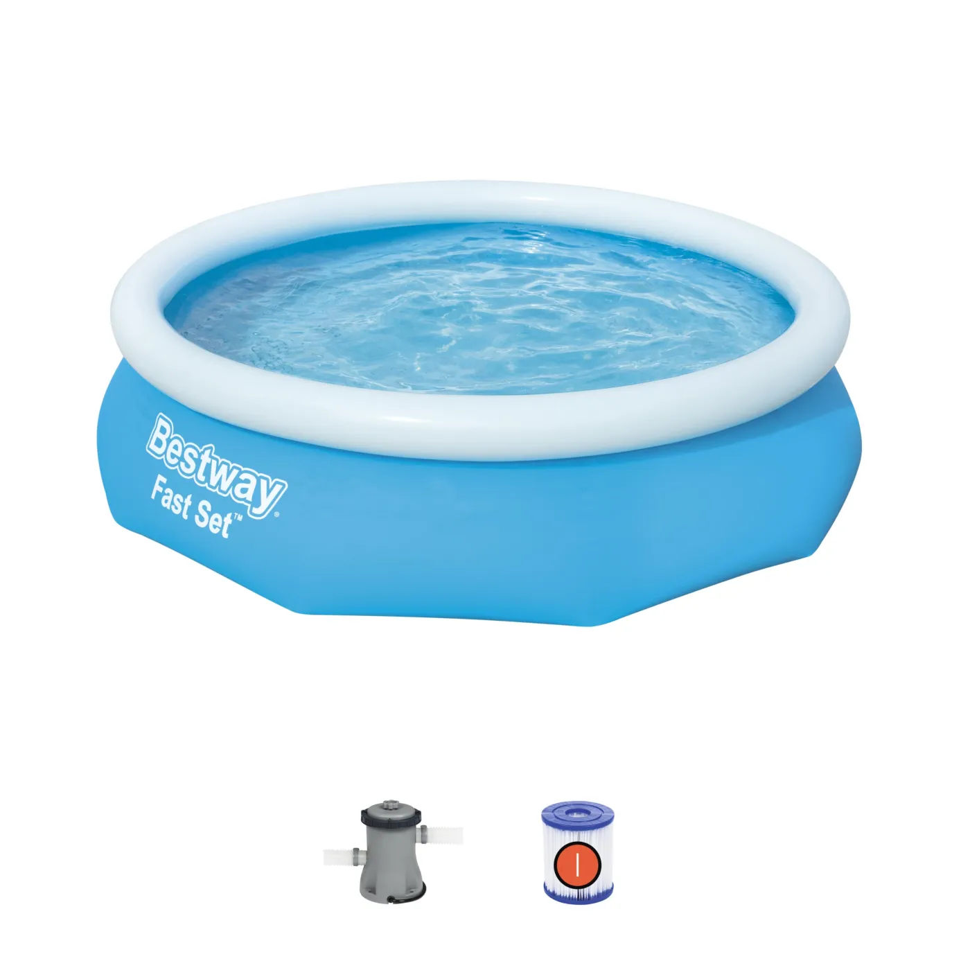 Piscina gonfiabile BESTWAY Fast set Ø 3.05 H 0.76 m 5