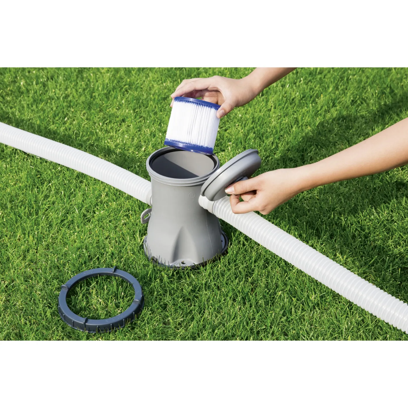 Cartuccia per filtro a cartuccia per pompe da piscina e spa in pvc BESTWAY 2