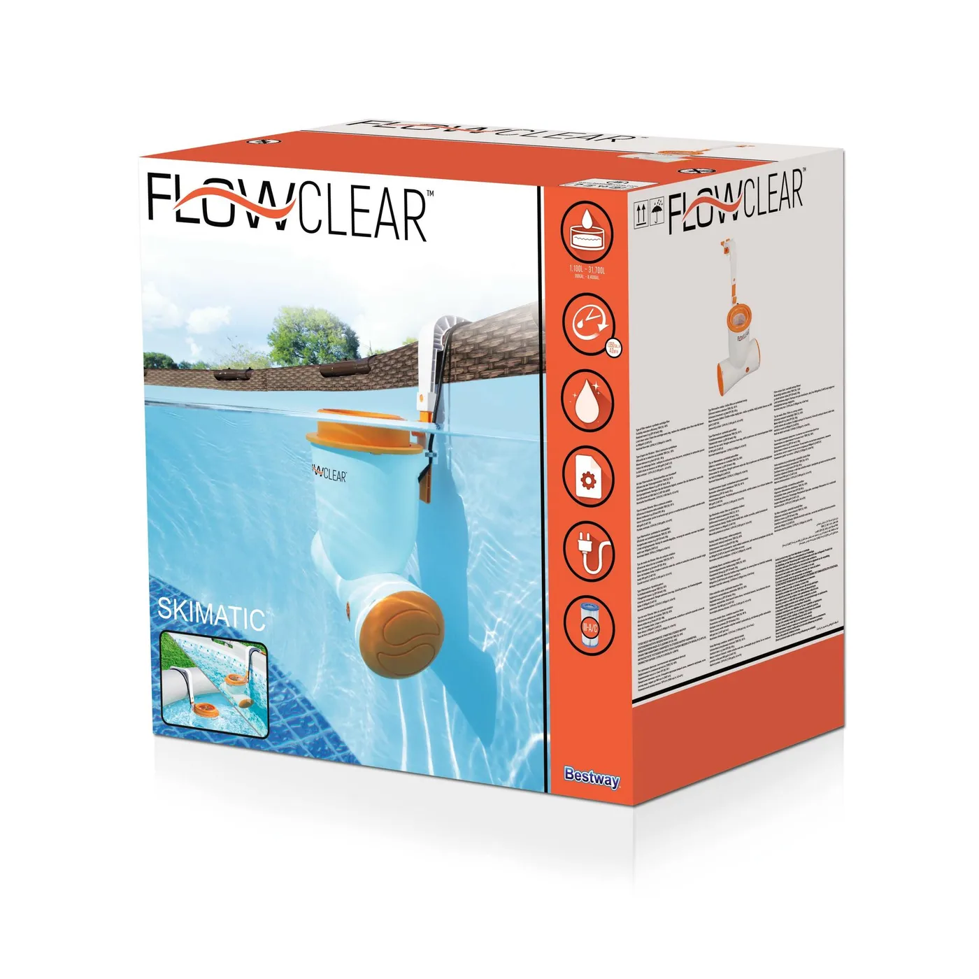 Pompa per piscina BESTWAY Skimatic autoaspirante 3974 l/h 7