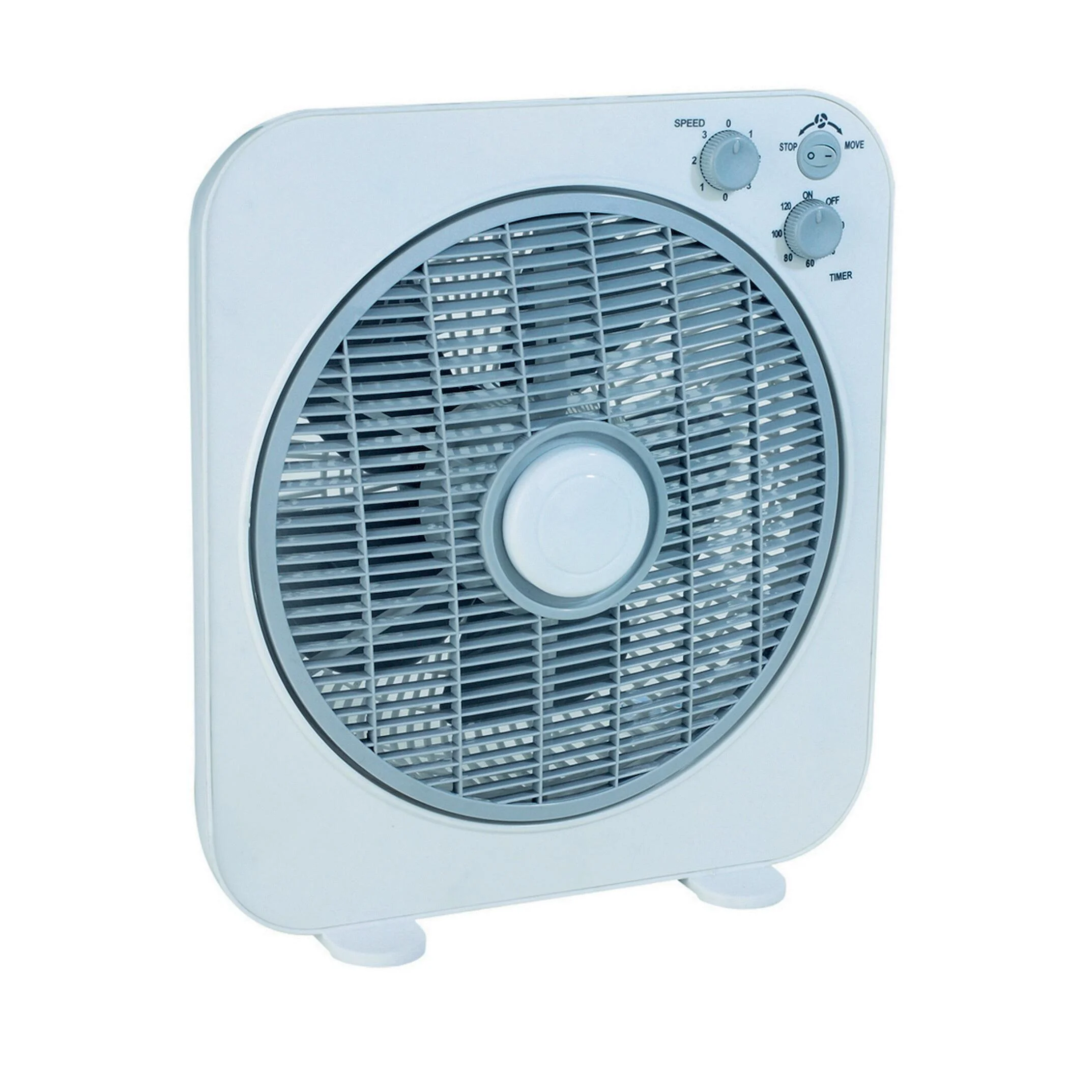 Ventilatore da scrivania EQUATION Box bianco 40 W Ø 30 cm 3