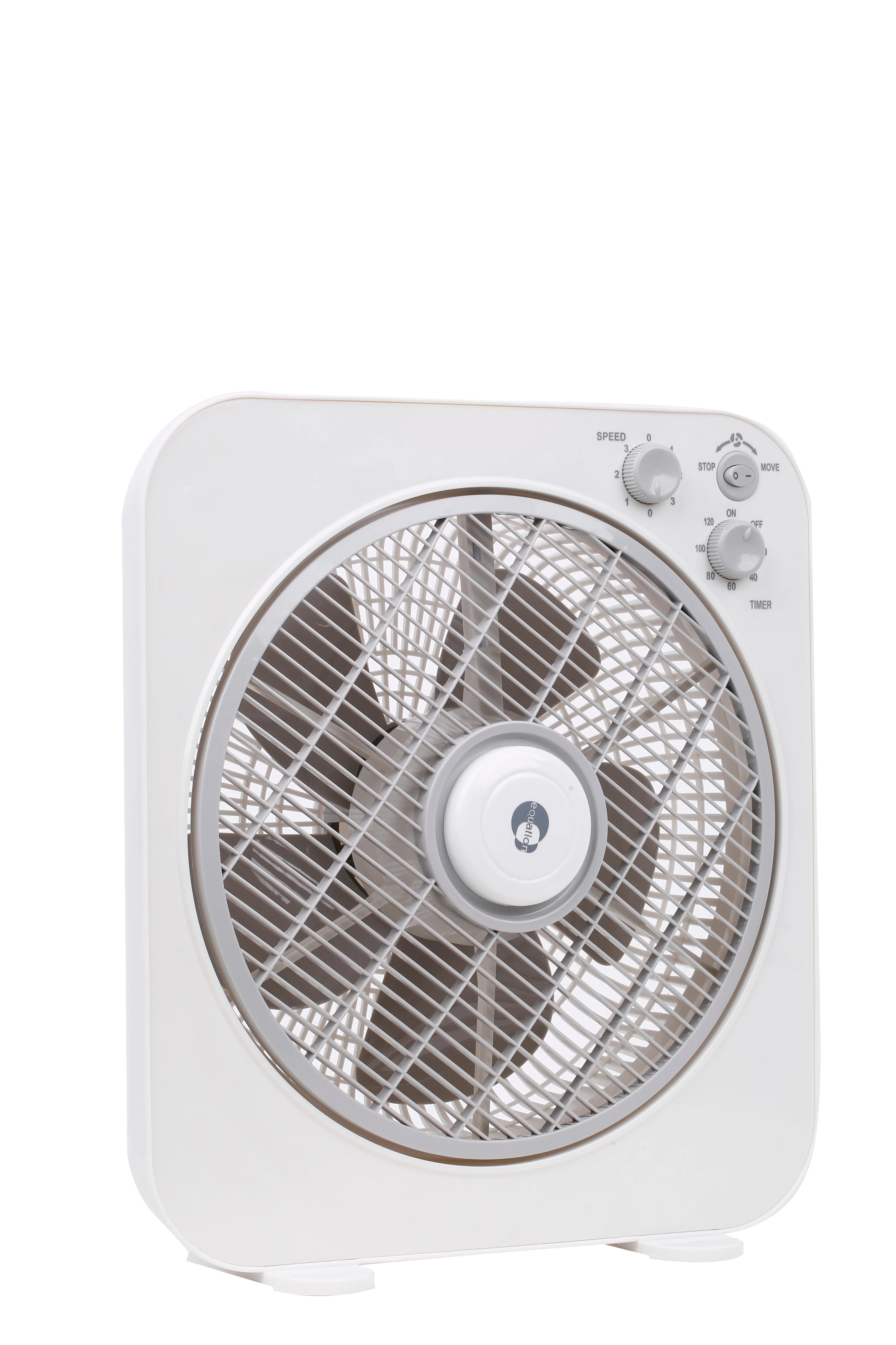 Ventilatore da scrivania EQUATION Box bianco 40 W Ø 30 cm 7