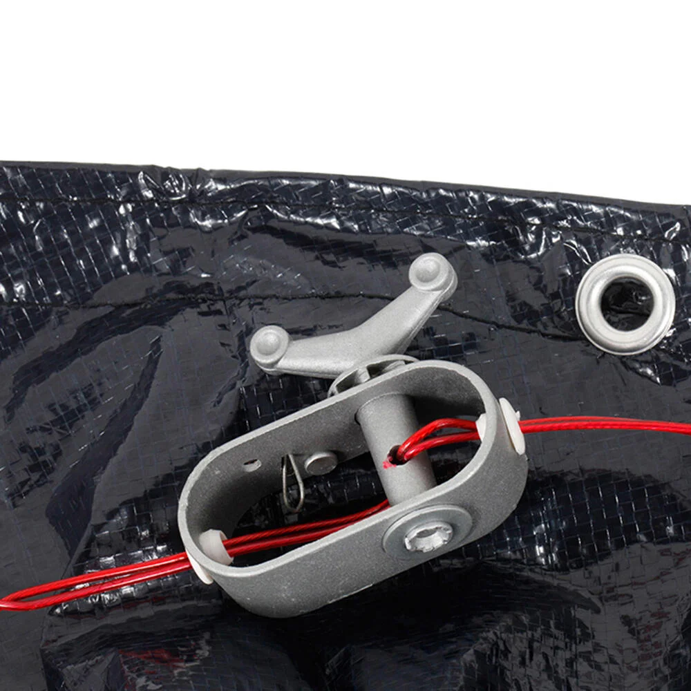 Copertura invernale per piscina tondo NATERIAL in polietilene nero Ø 330 cm 6