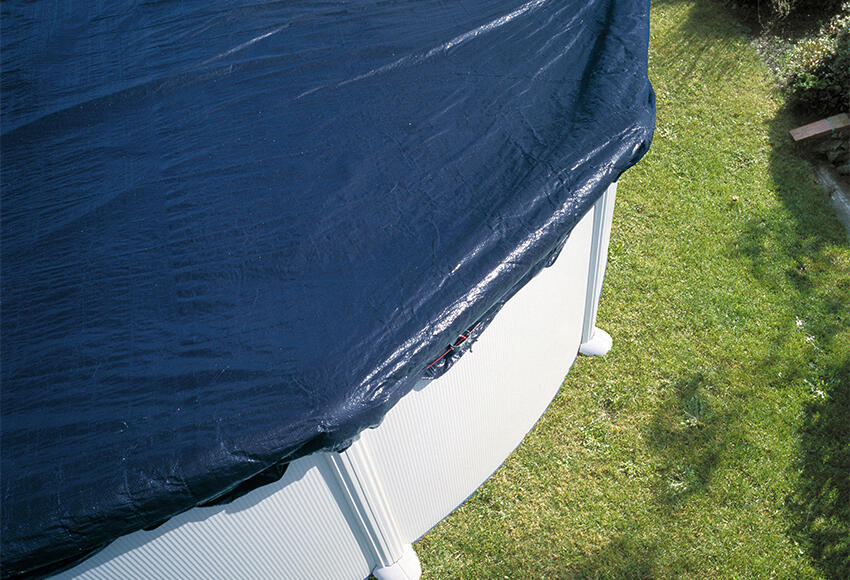 Copertura invernale per piscina ovale NATERIAL CI911NAT in polietilene nero 1030 x 560 cm 7
