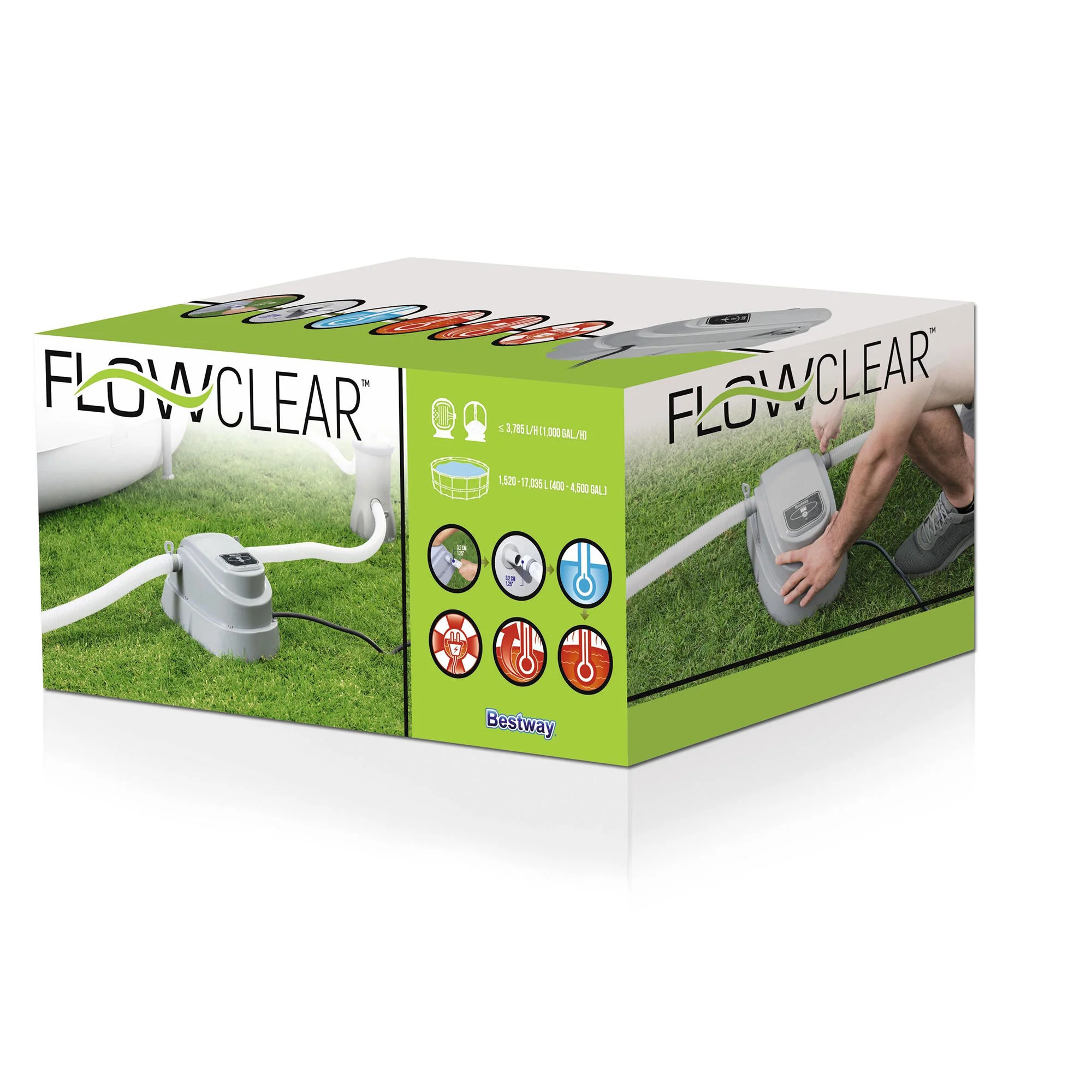 Riscaldatore elettrico per piscina BESTWAY 2 W 8