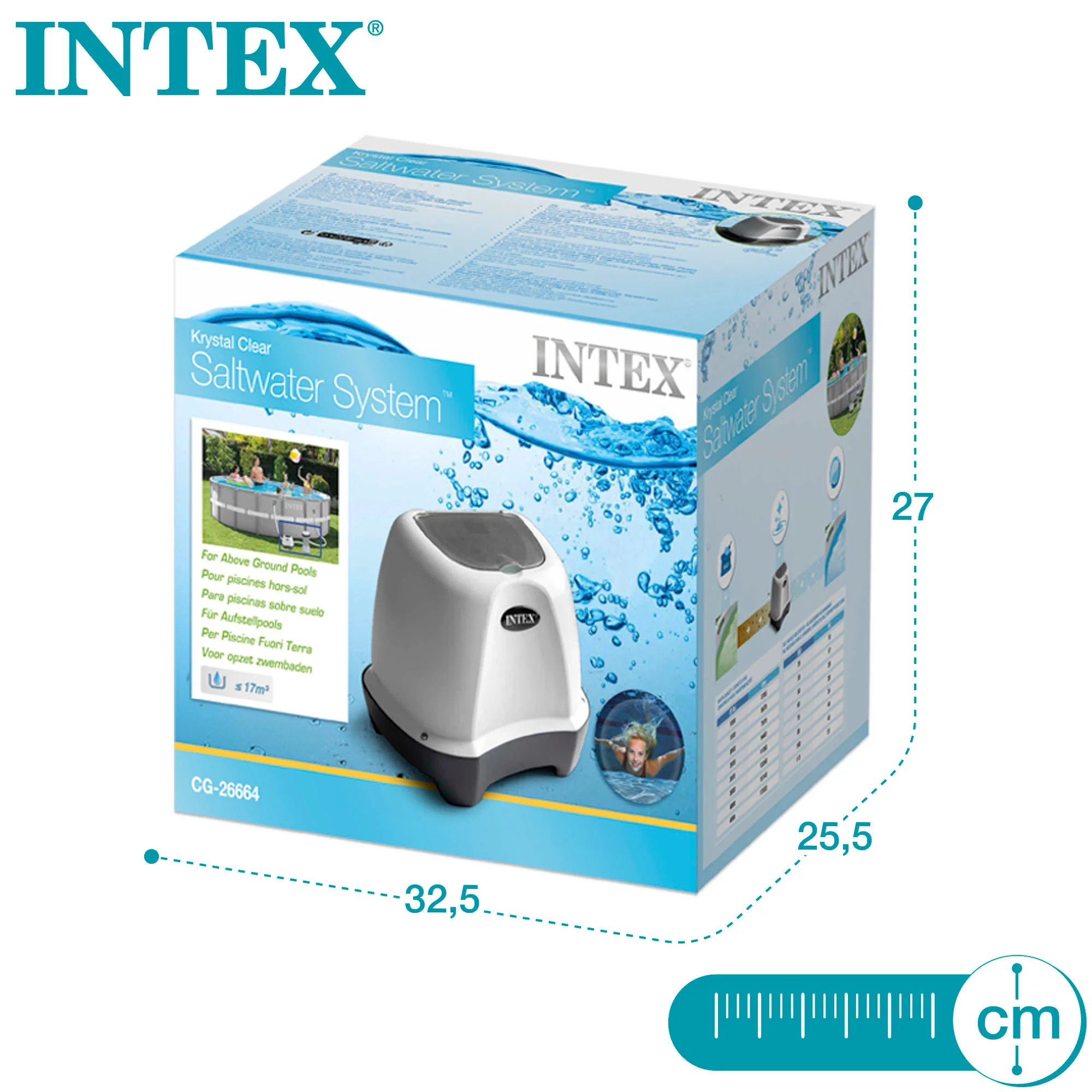 Clorinatore INTEX 26664 17000 L 6