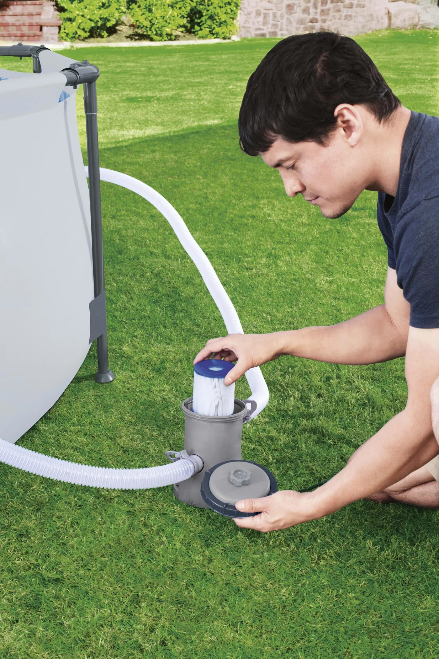 Filtro a cartuccia per pompa per piscina BESTWAY Flowclear da 1,249 L/h 4