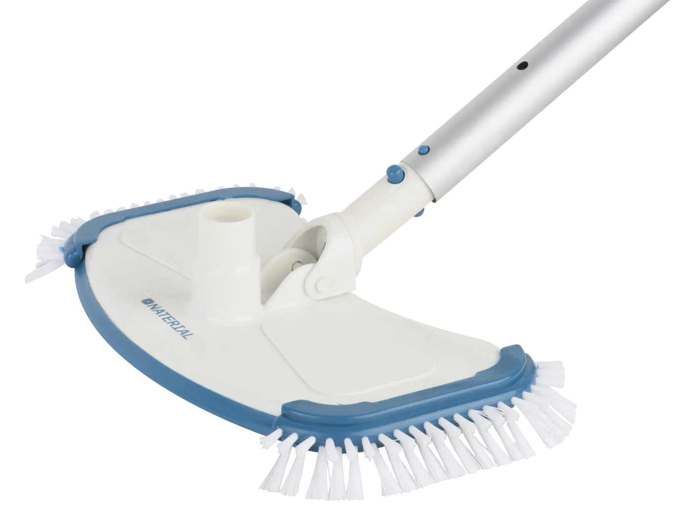 Puliscifondo manuale per piscina Ovale NATERIAL con spazzole laterali 7