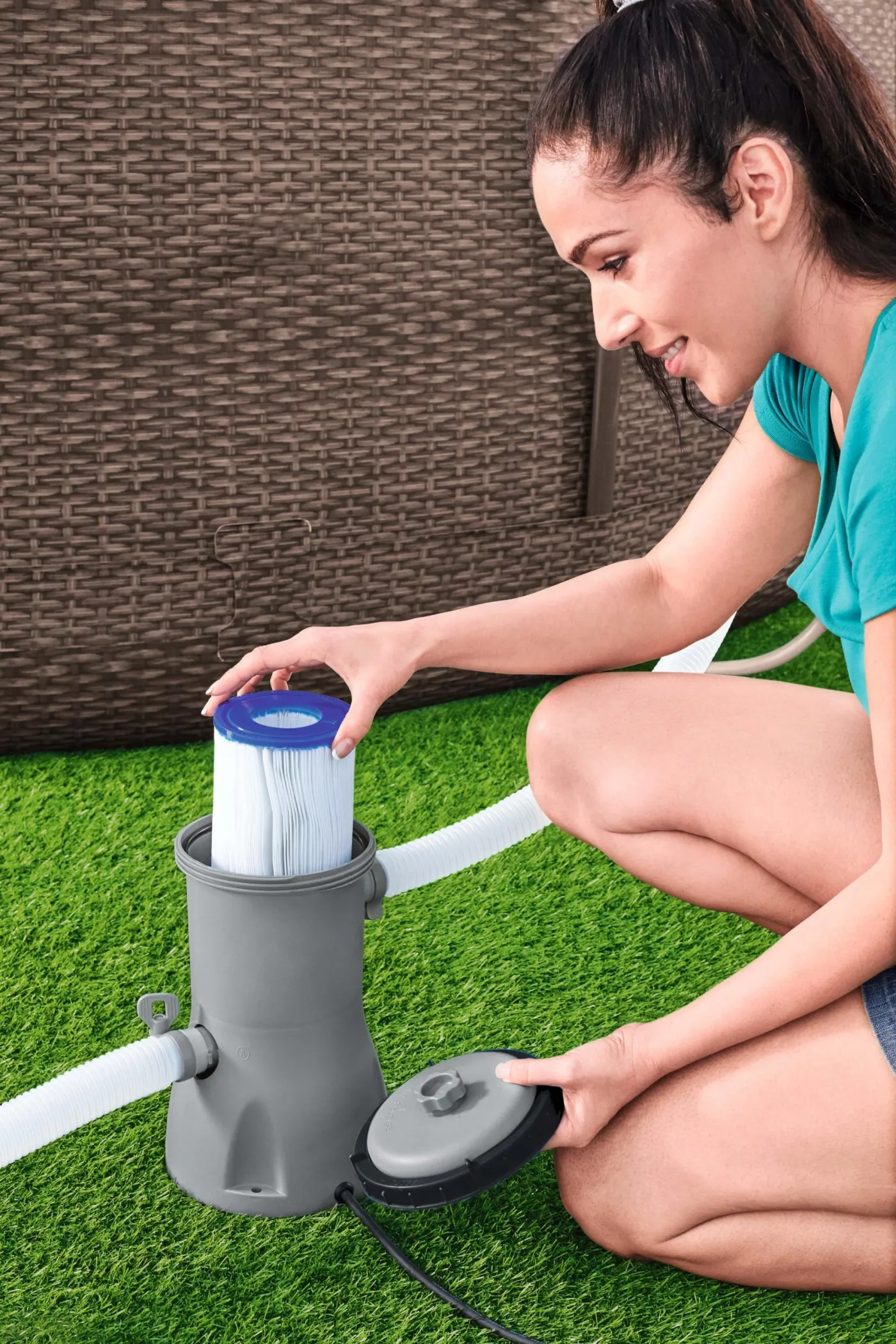 Pompa per piscina BESTWAY 5678 l/h 7