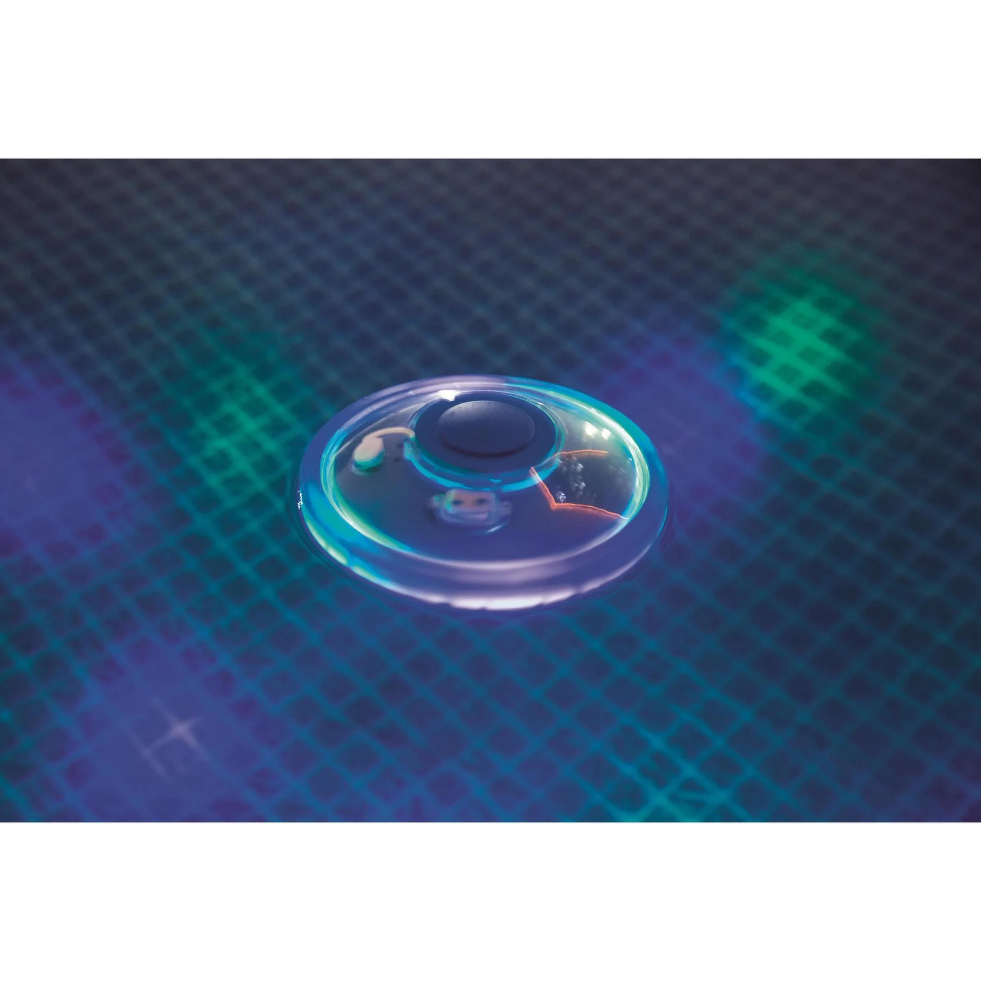 Luce galleggiante led per piscina fuori terra acciaio e legno BESTWAY Flowclear 6 W Ø 18.9 cm 2